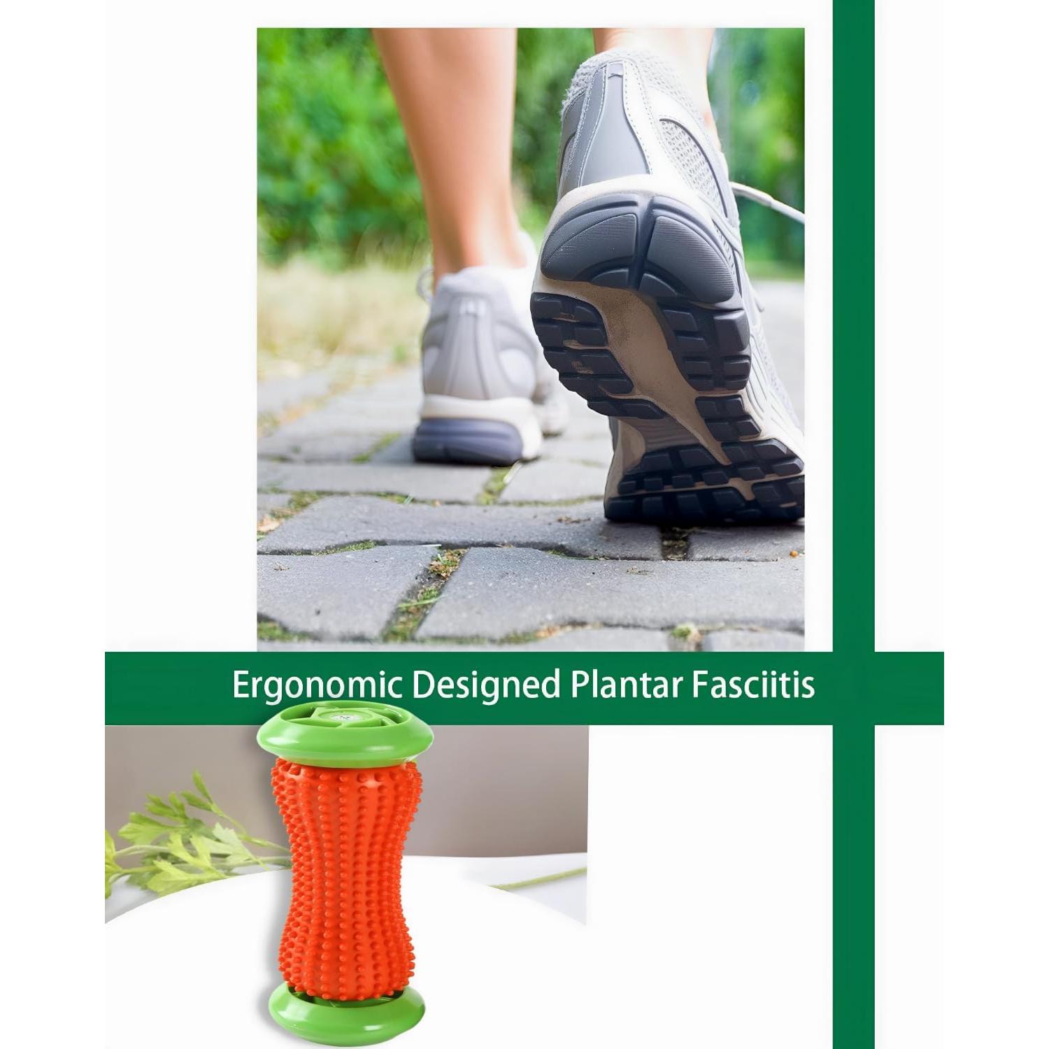 Masajeador de Pies Chifit Rojo 16.5x6.5cm Alivio Fascitis