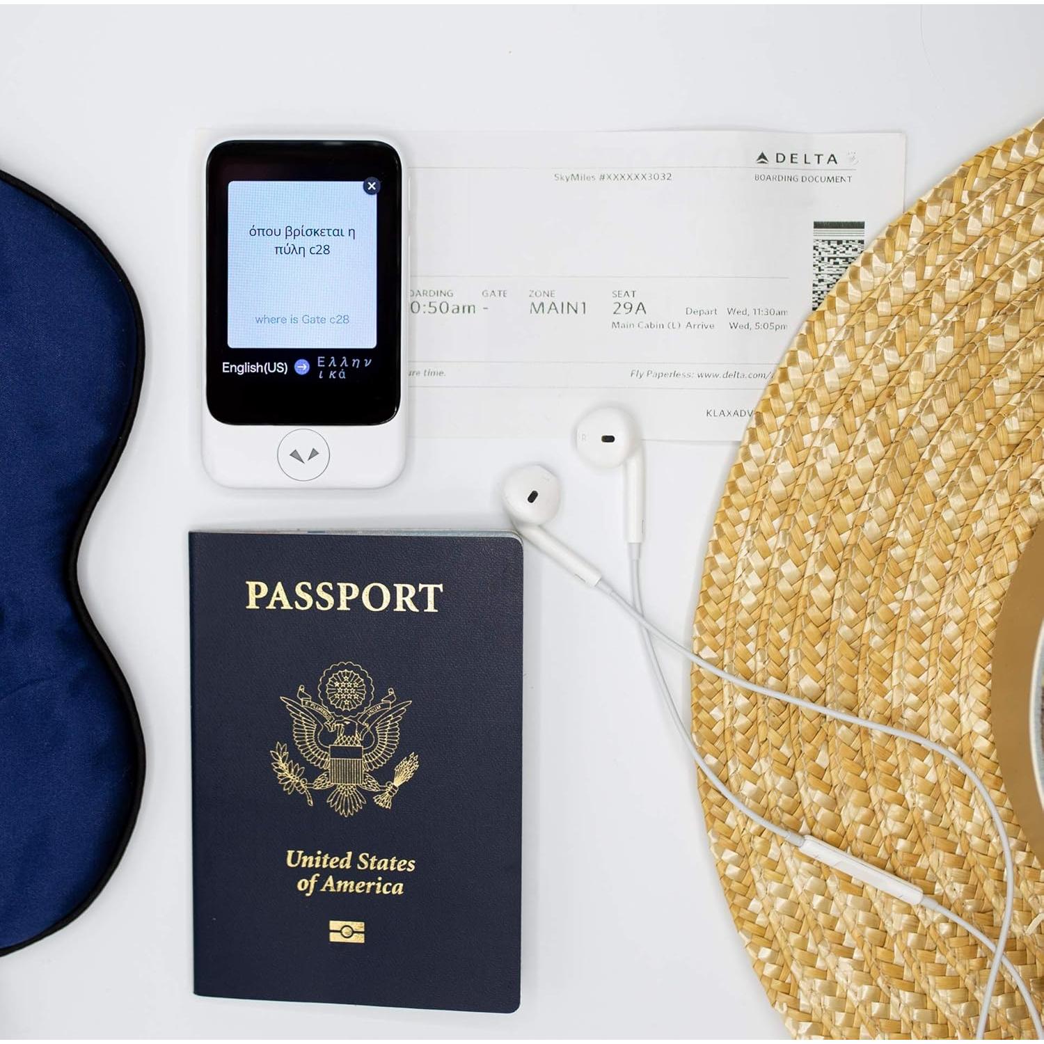 Traductor de Voz Bidireccional Pocketalk S Blanco 2 Años Datos