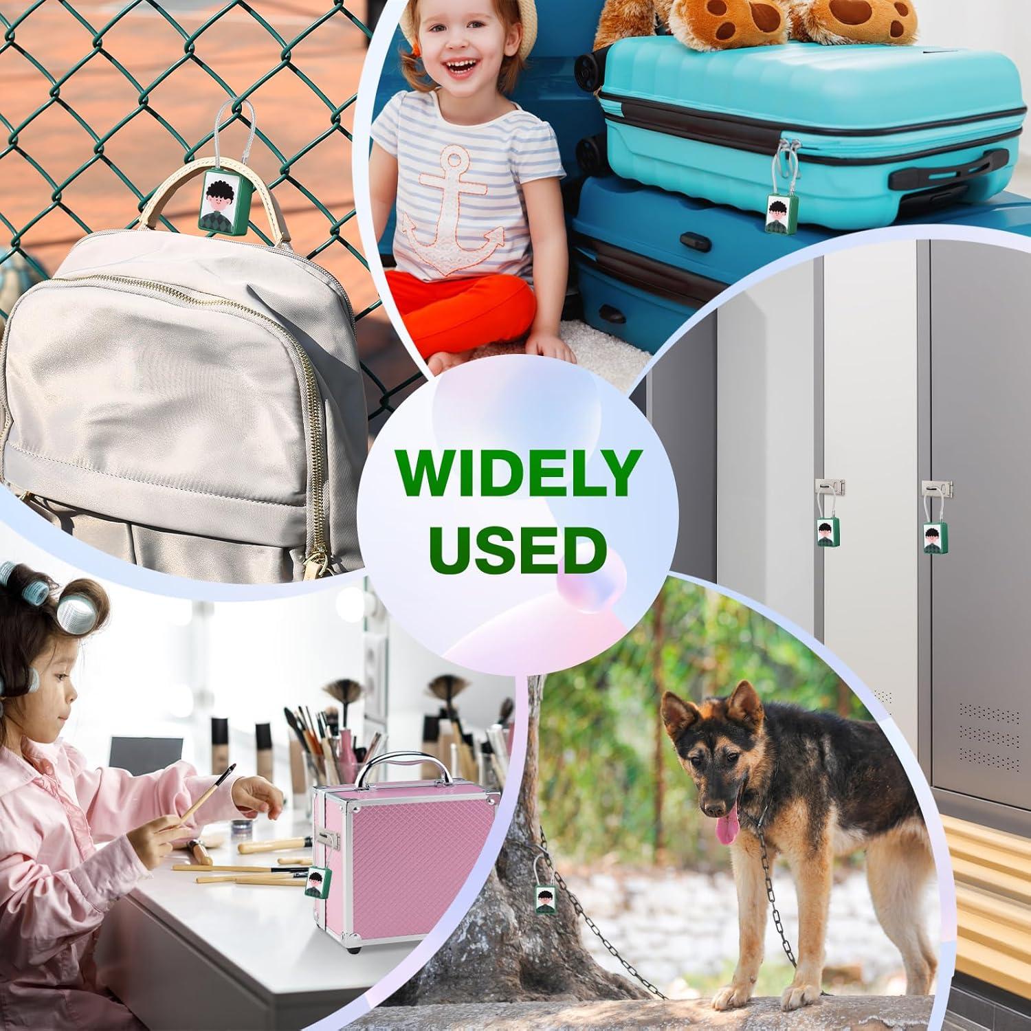 Candado Biométrico Wisetail de Huella Dactilar Verde