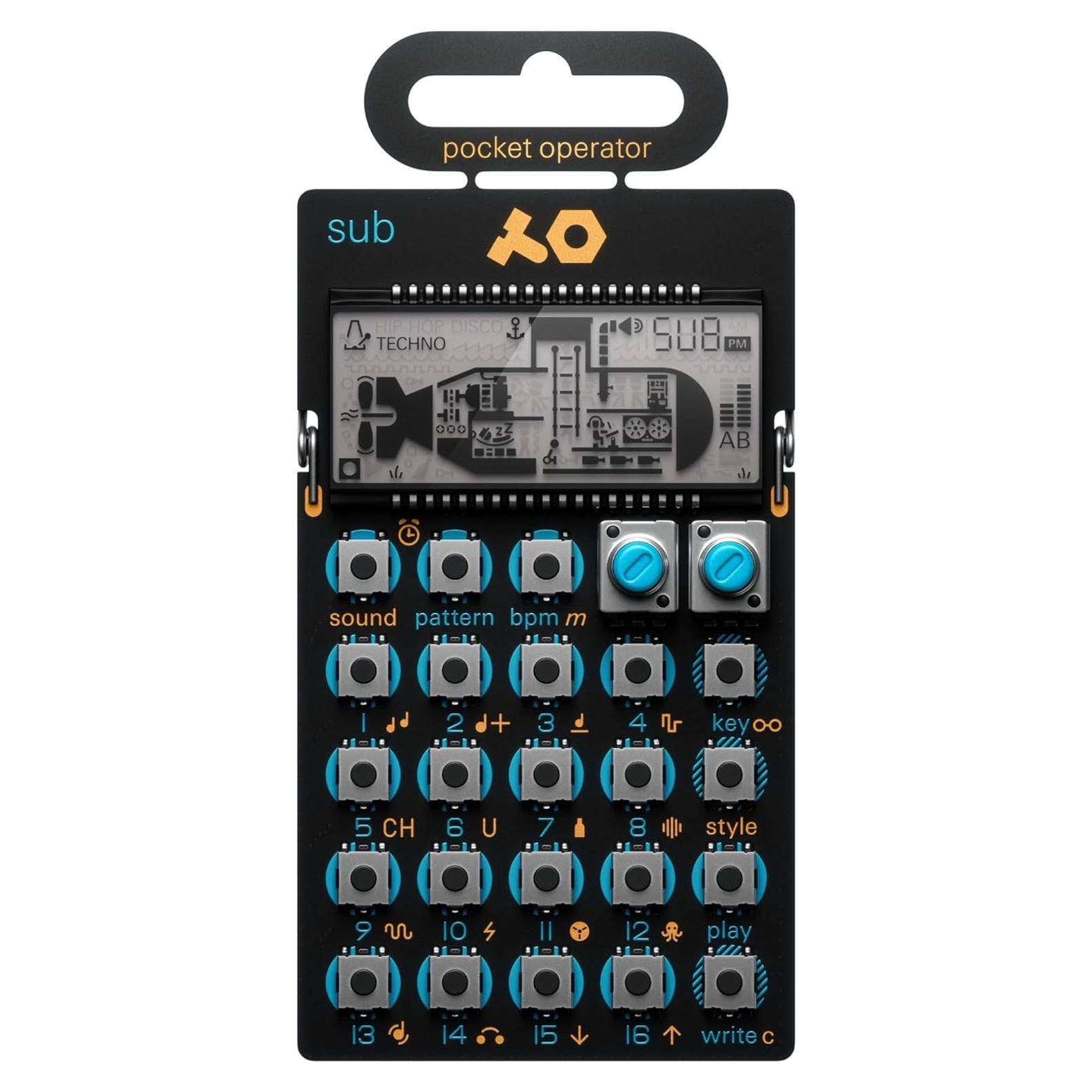 Sintetizador Teenage Engineering PO-14 Sub Bass Multicolor