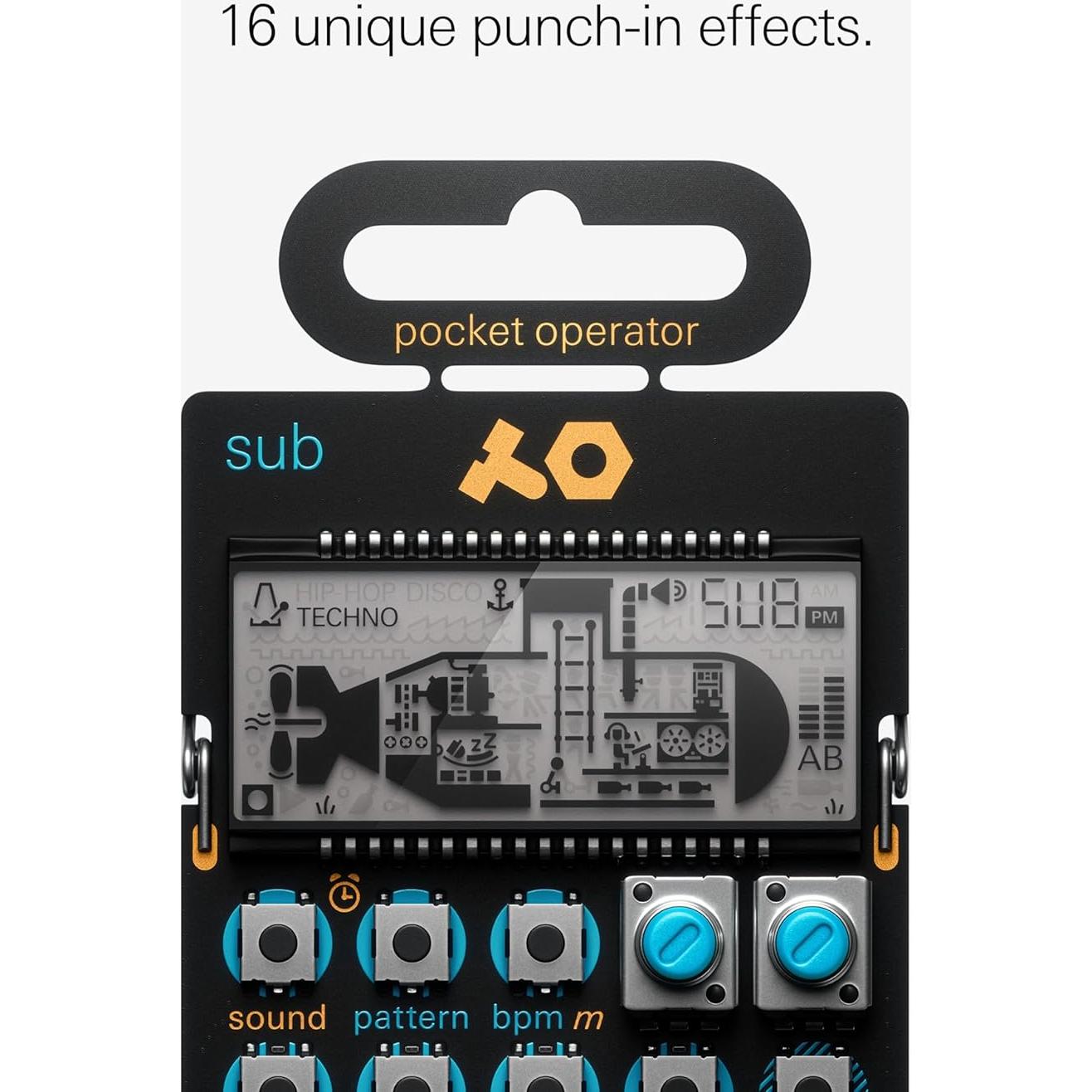 Sintetizador Teenage Engineering PO-14 Sub Bass Multicolor