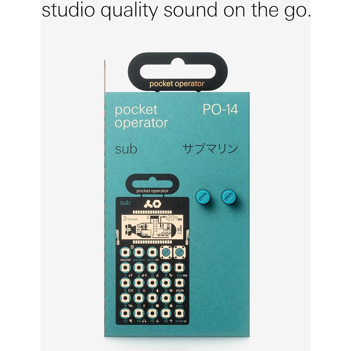 Sintetizador Teenage Engineering PO-14 Sub Bass Multicolor