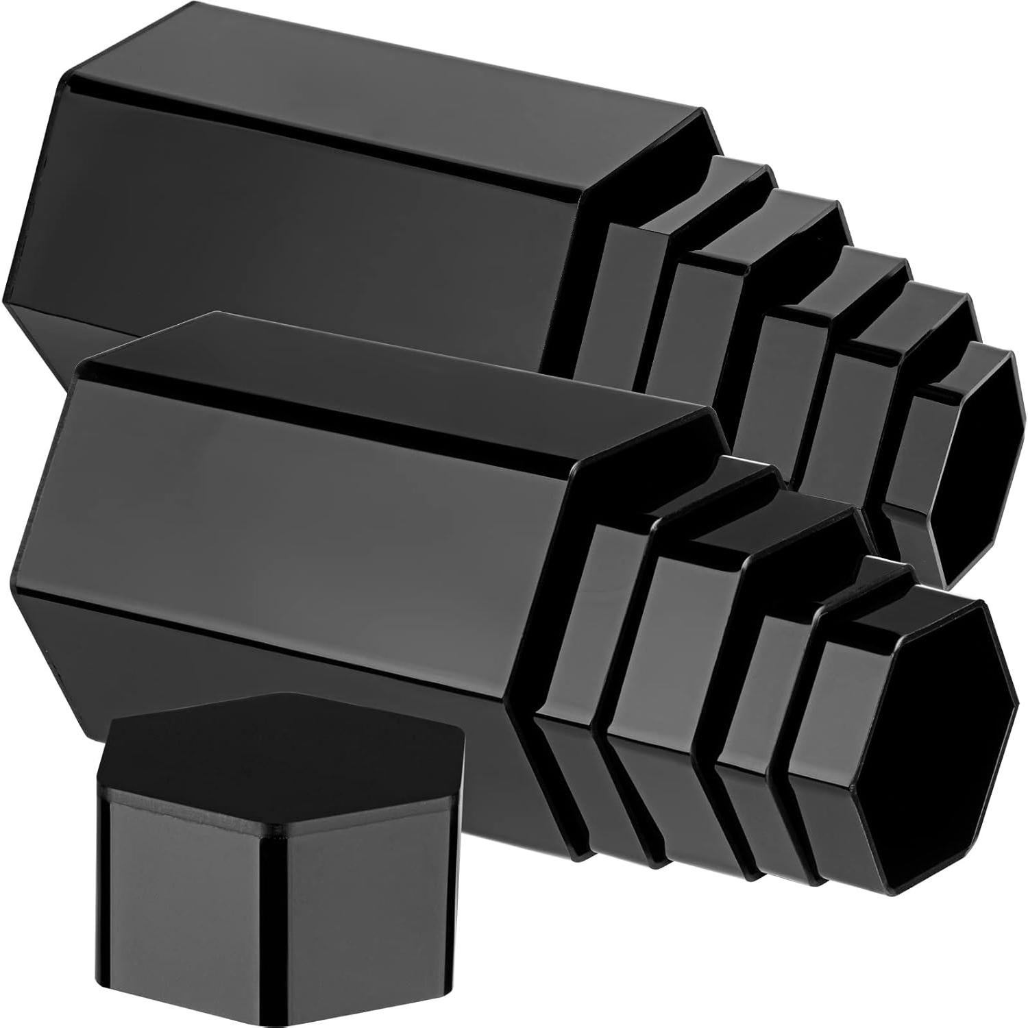 Soportes de Exhibición de Joyería Hexagonales Jetec 12 Piezas