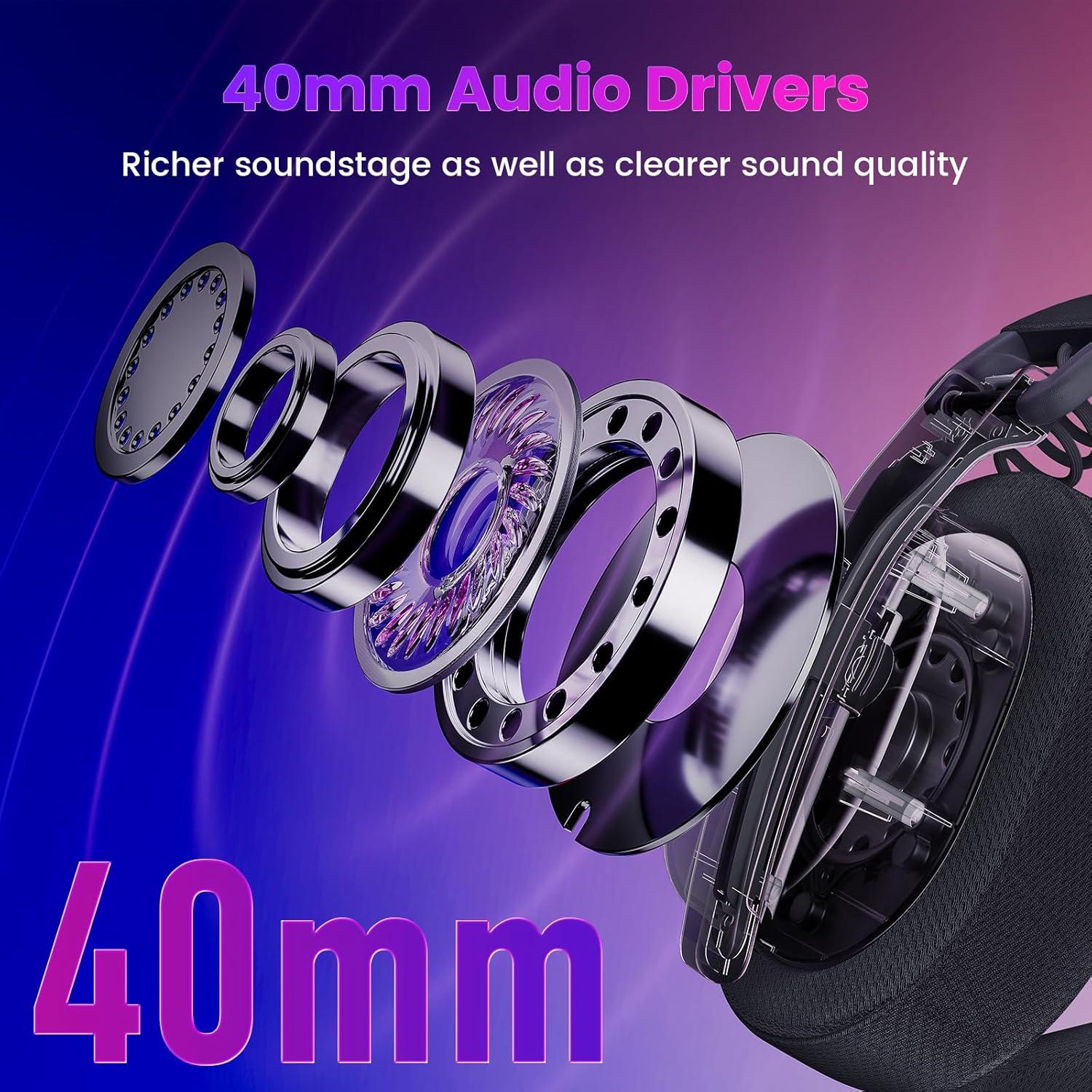 Auriculares Inalámbricos Redragon H888 7.1 Sonido Surround