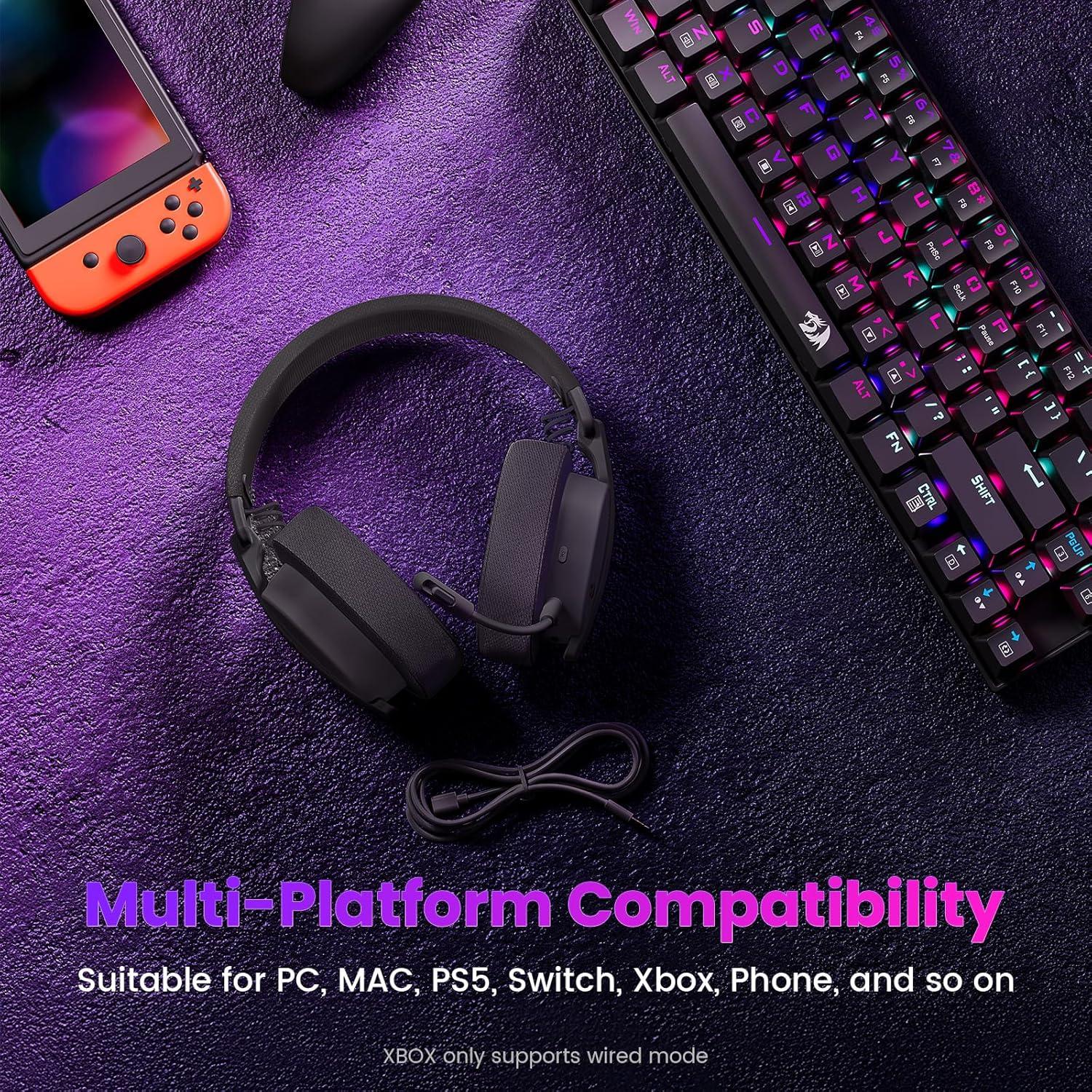 Auriculares Inalámbricos Redragon H888 7.1 Sonido Surround