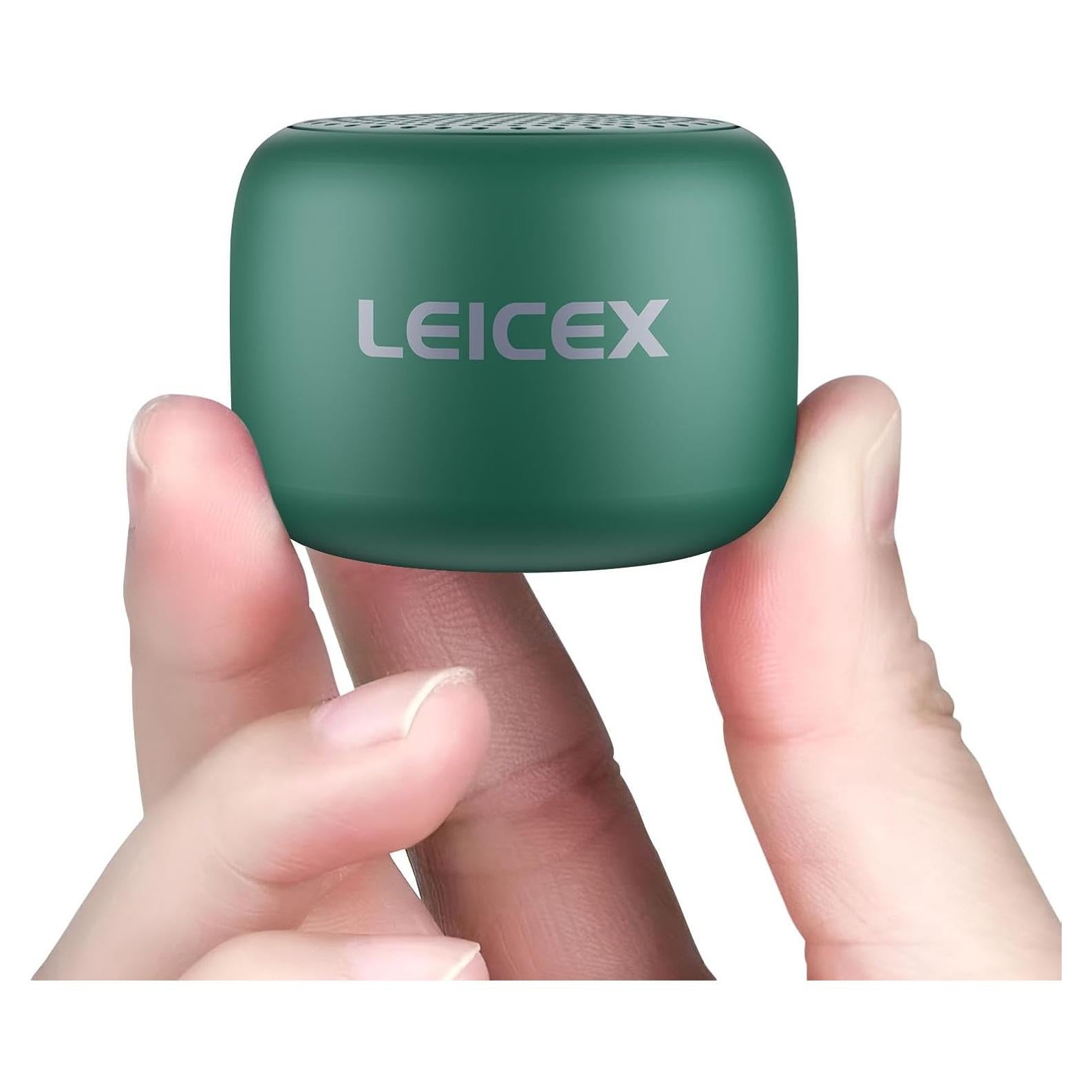 Mini Bluetooth Speaker Wireless, Portable for Travel, Gift, Mobile Phone. TWS Stereo Sound (Green)