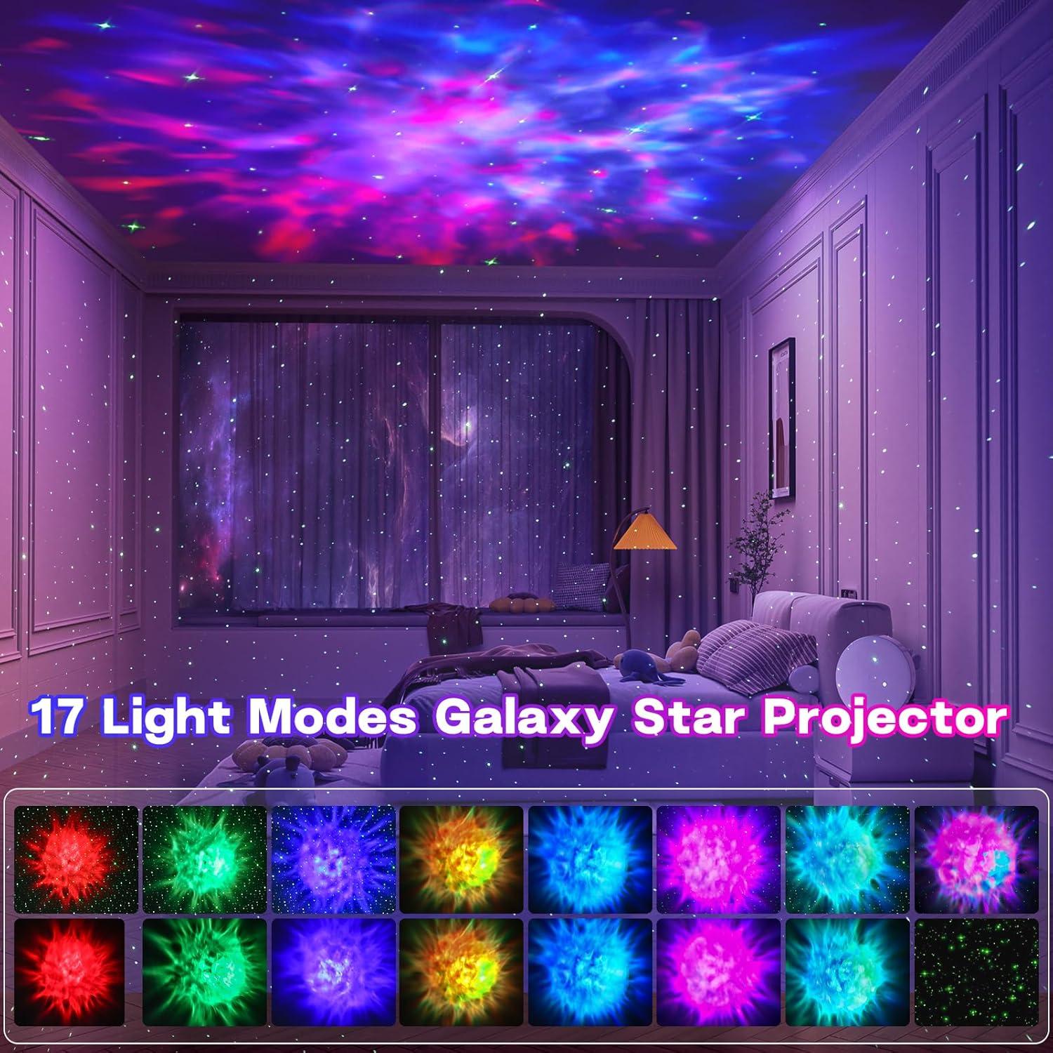 Proyector de Estrellas Galaxy Proran con Control Remoto 13.97cm