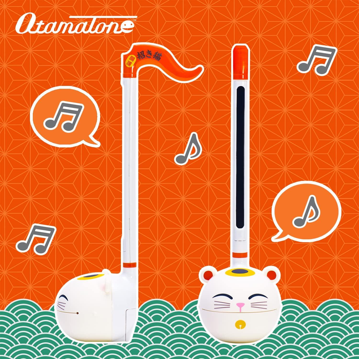 Otamatone Gato de la Suerte Maywa Denki Sintetizador 27 cm