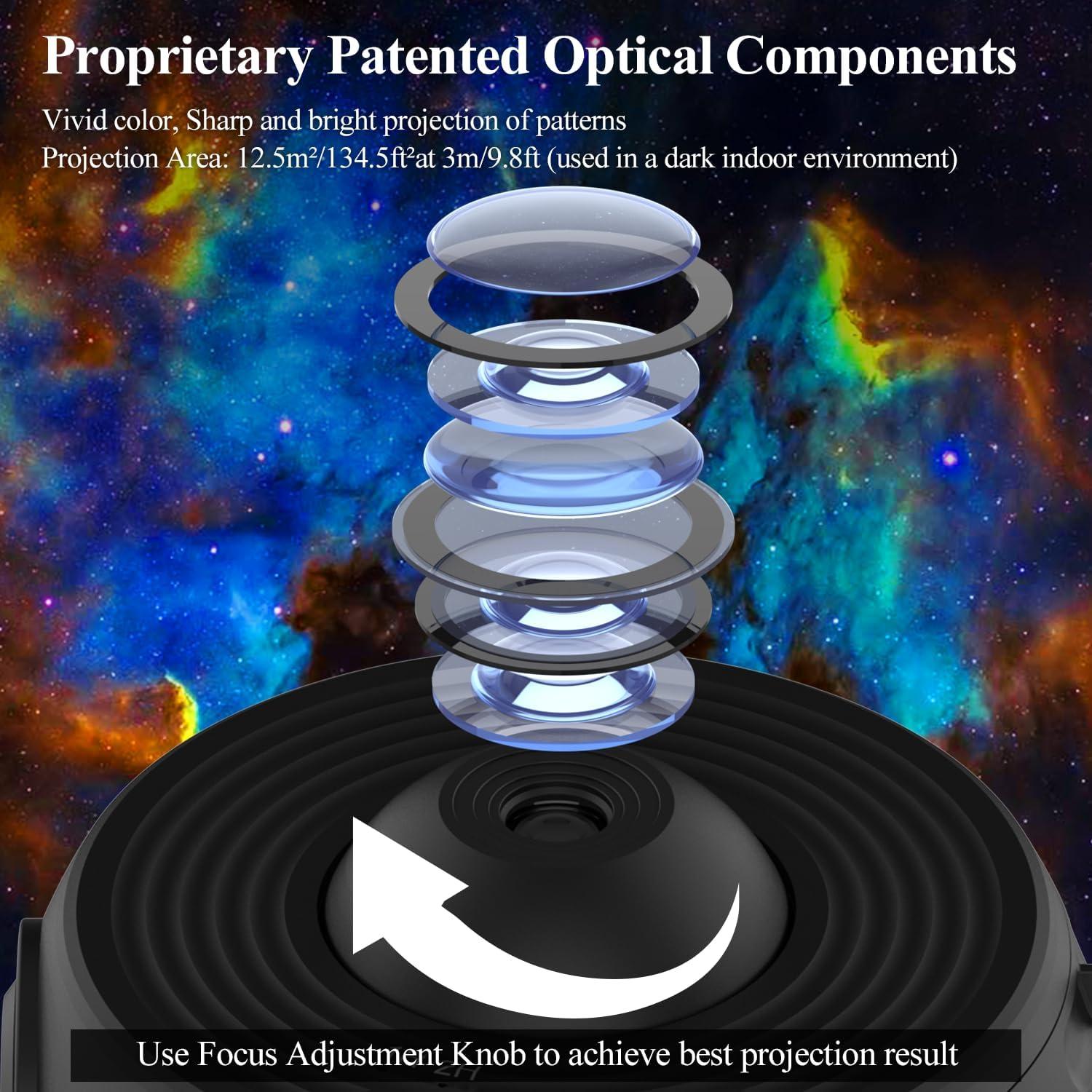 Proyector Planetario SOMKTN 4K con 13 Discos y Temporizador