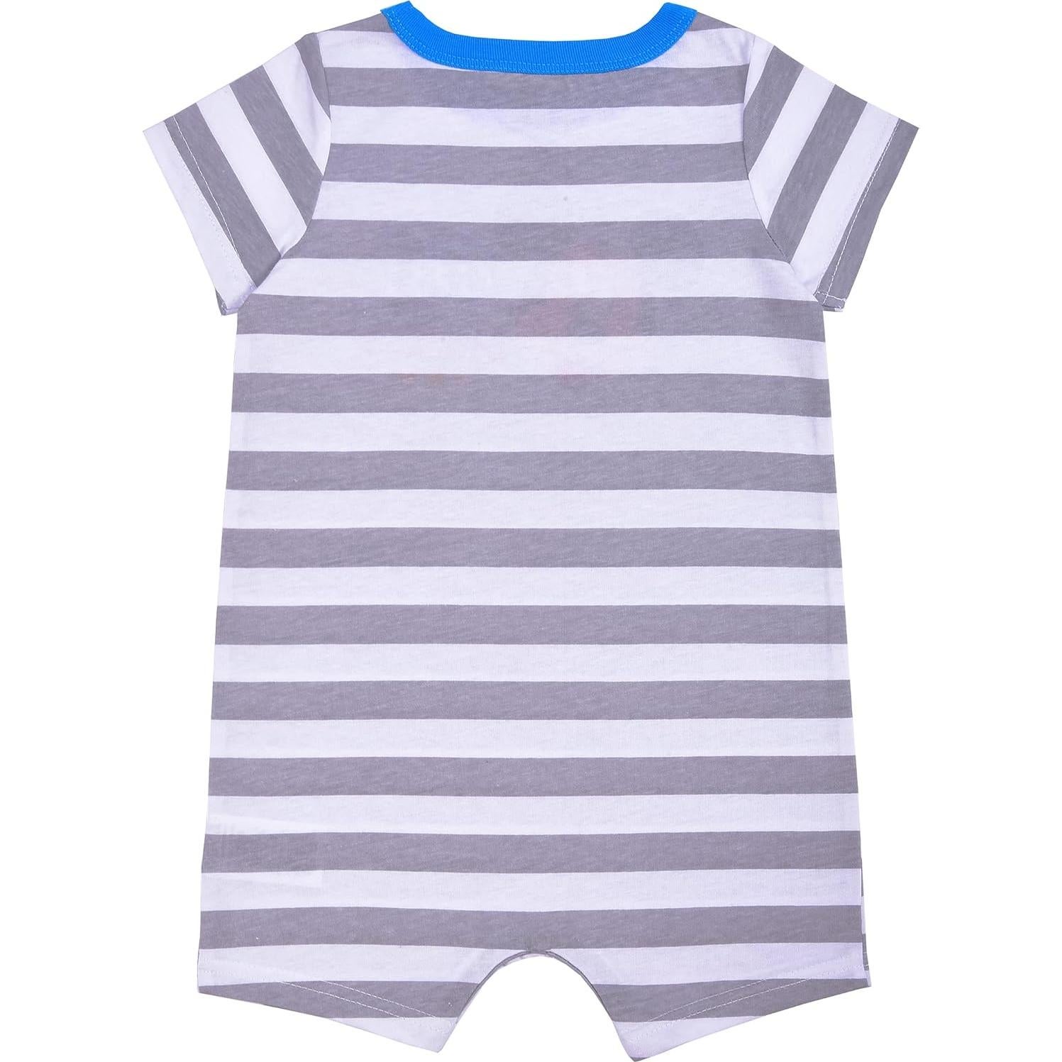 Conjunto de Monos Cortos Mickey Mouse Disney 3 Piezas 12 Meses