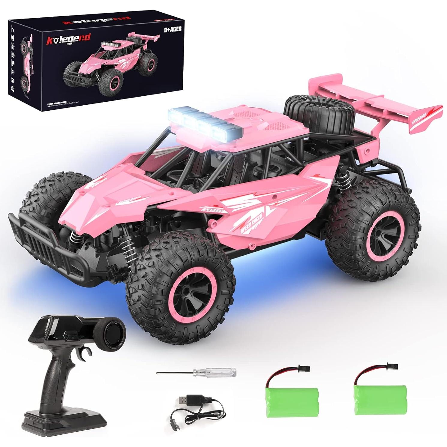 Coche RC Kolegend K-301 Monstruo 20 km/h 1:12 Luces