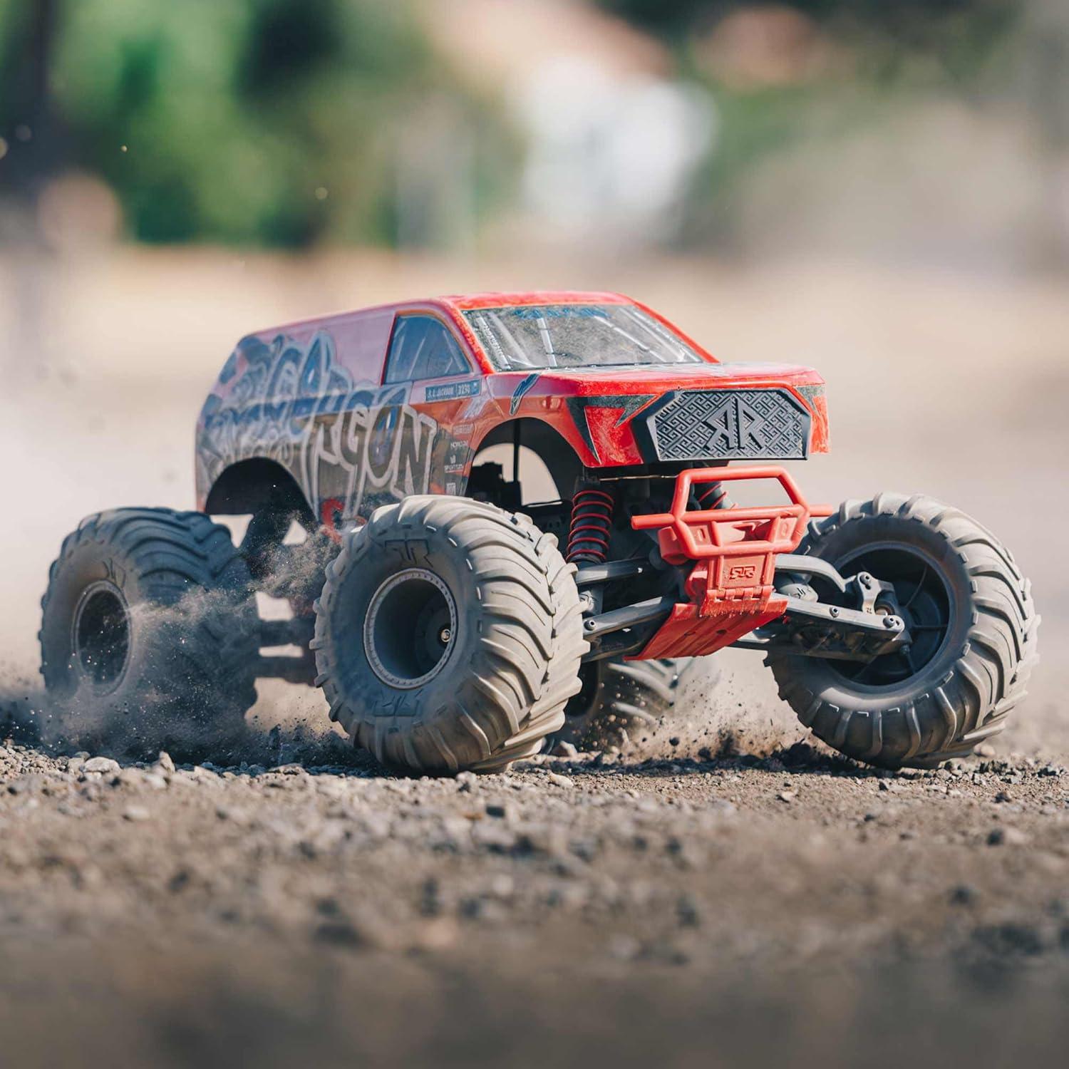Camión RC ARRMA Gorgon 1/10 RTR 2WD Rojo Batería Incluida