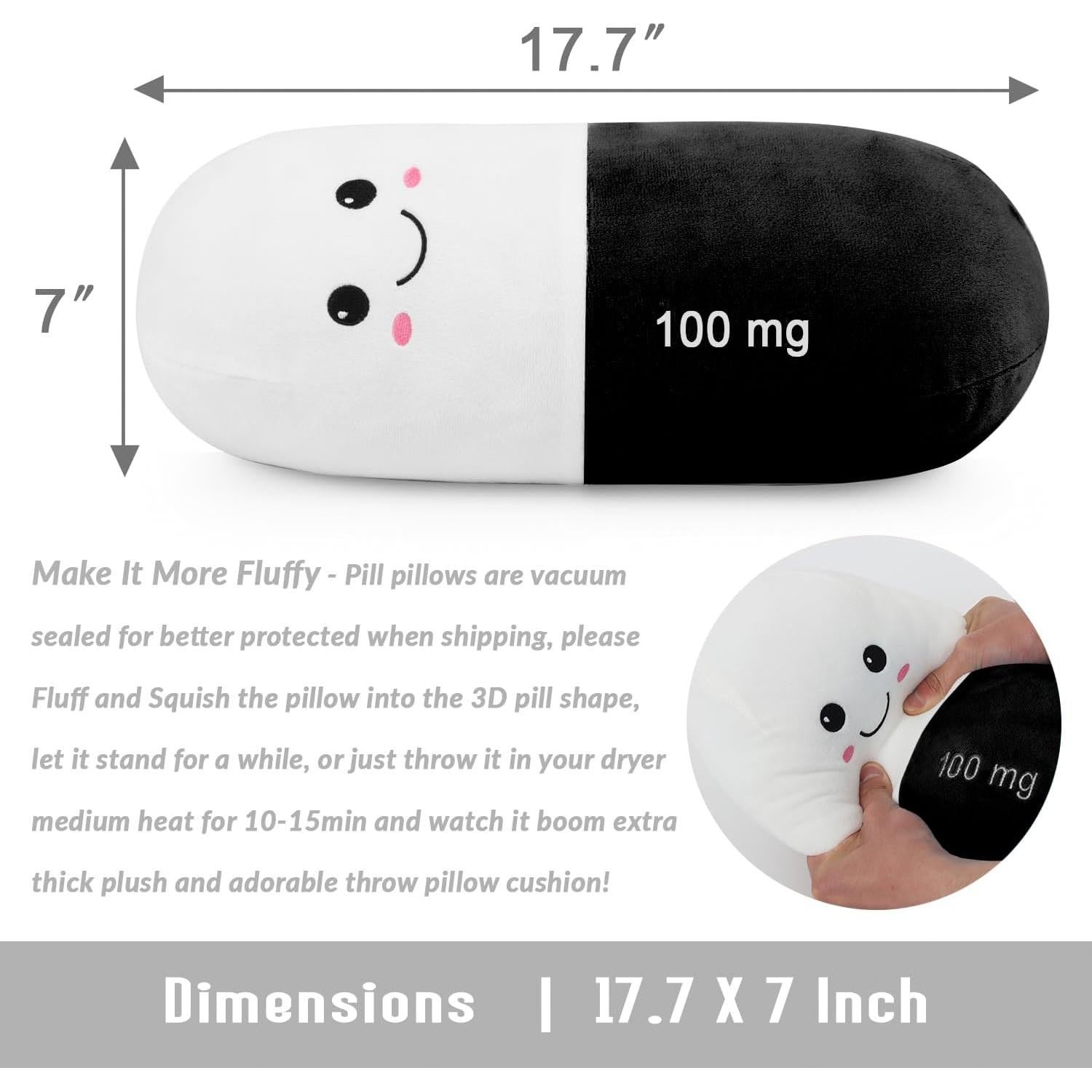 Almohada Cilíndrica Sexysamba para Cuello y Lumbar - Negro M