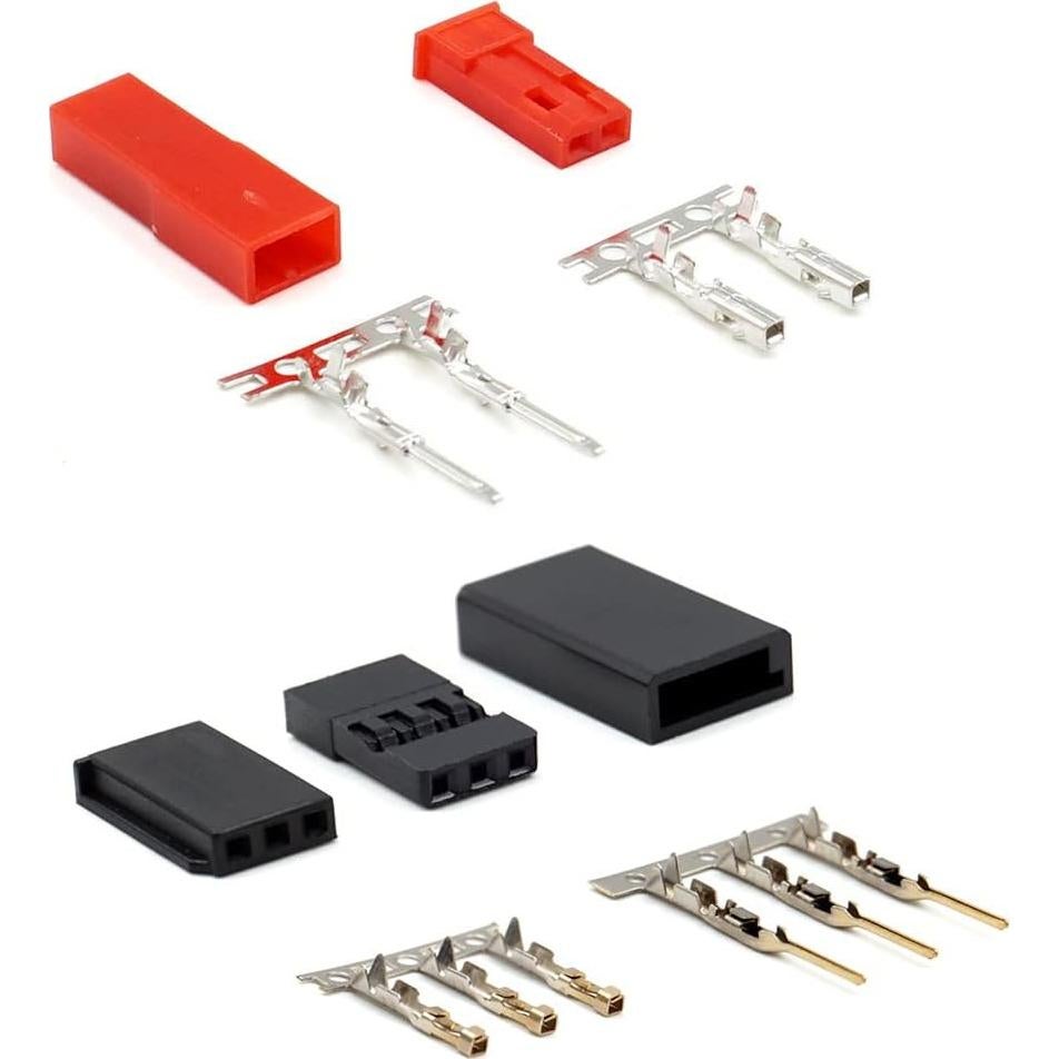 Kit Conectores Macho Hembra + Herramienta Crimpado Elechawk