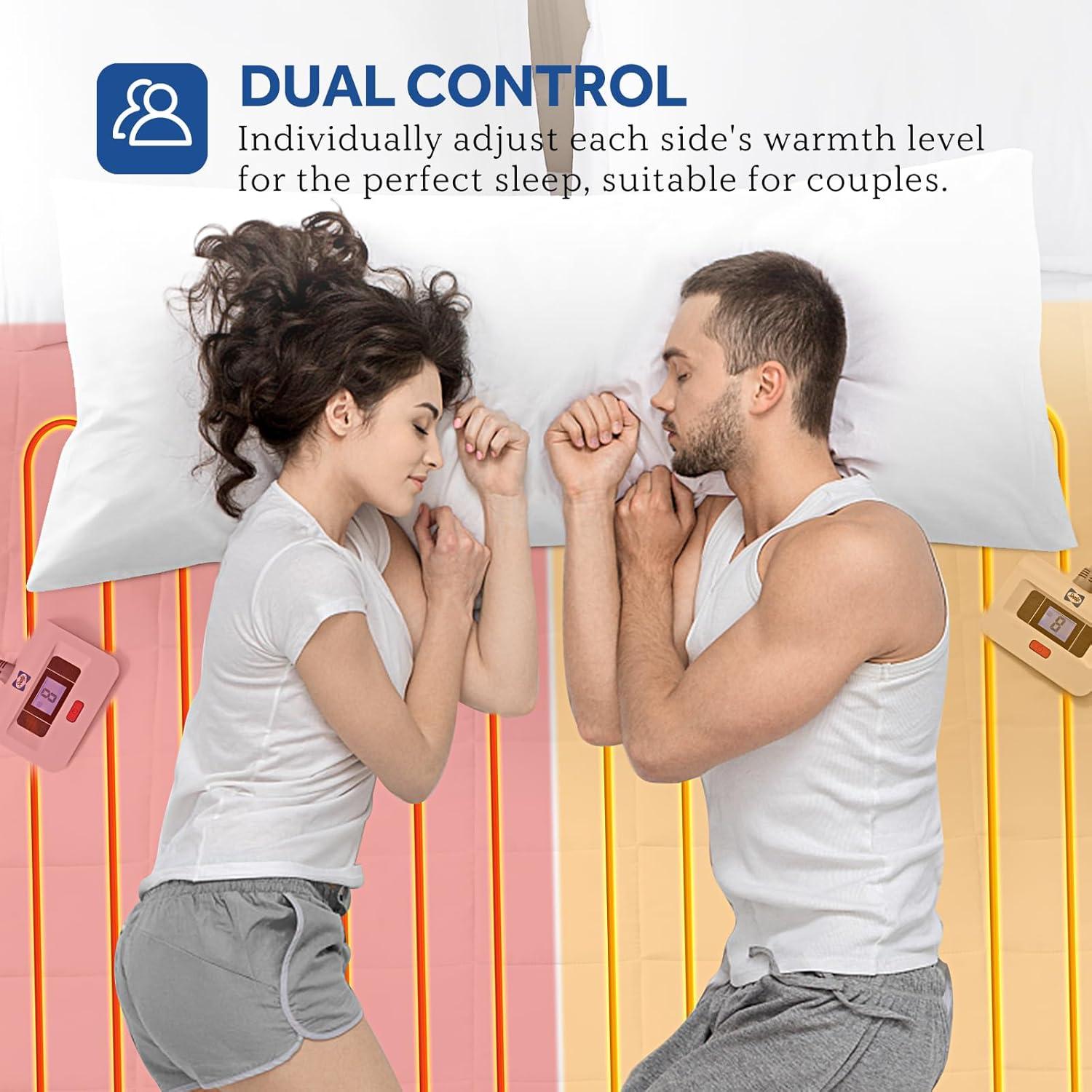 Almohadilla Térmica Eléctrica Sealy Cal King 10 Niveles Calor