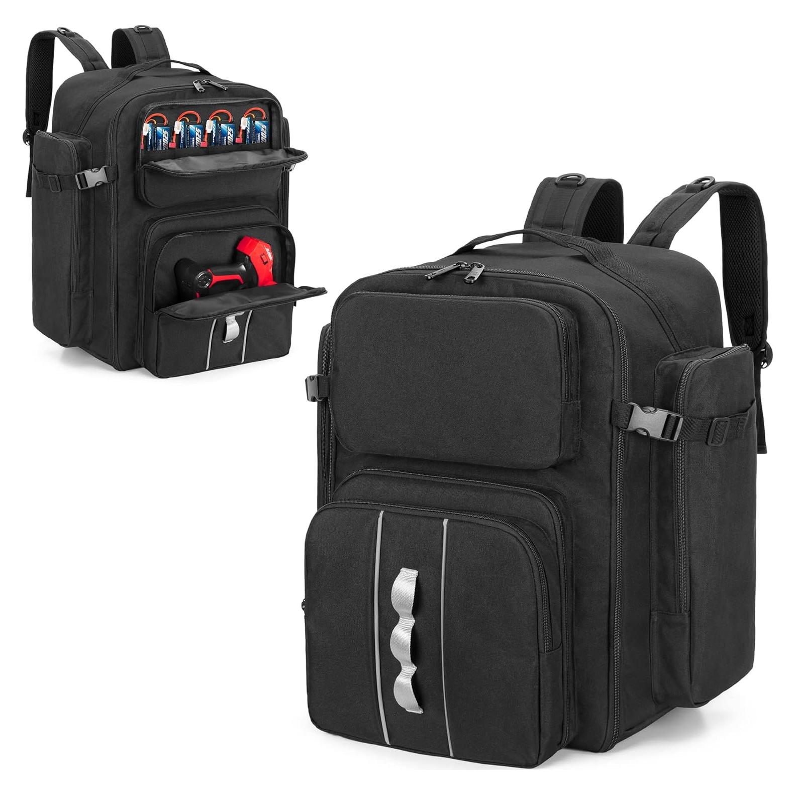 Mochila RC para coche 1/10 - Almacenamiento con bolsillos