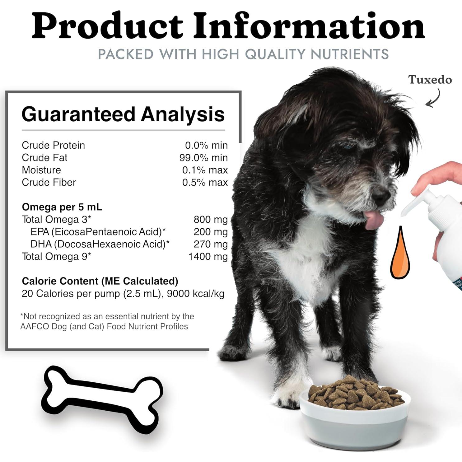 Aceite de Salmón Vital Pet Life 227 g - Omega 3 para Mascotas