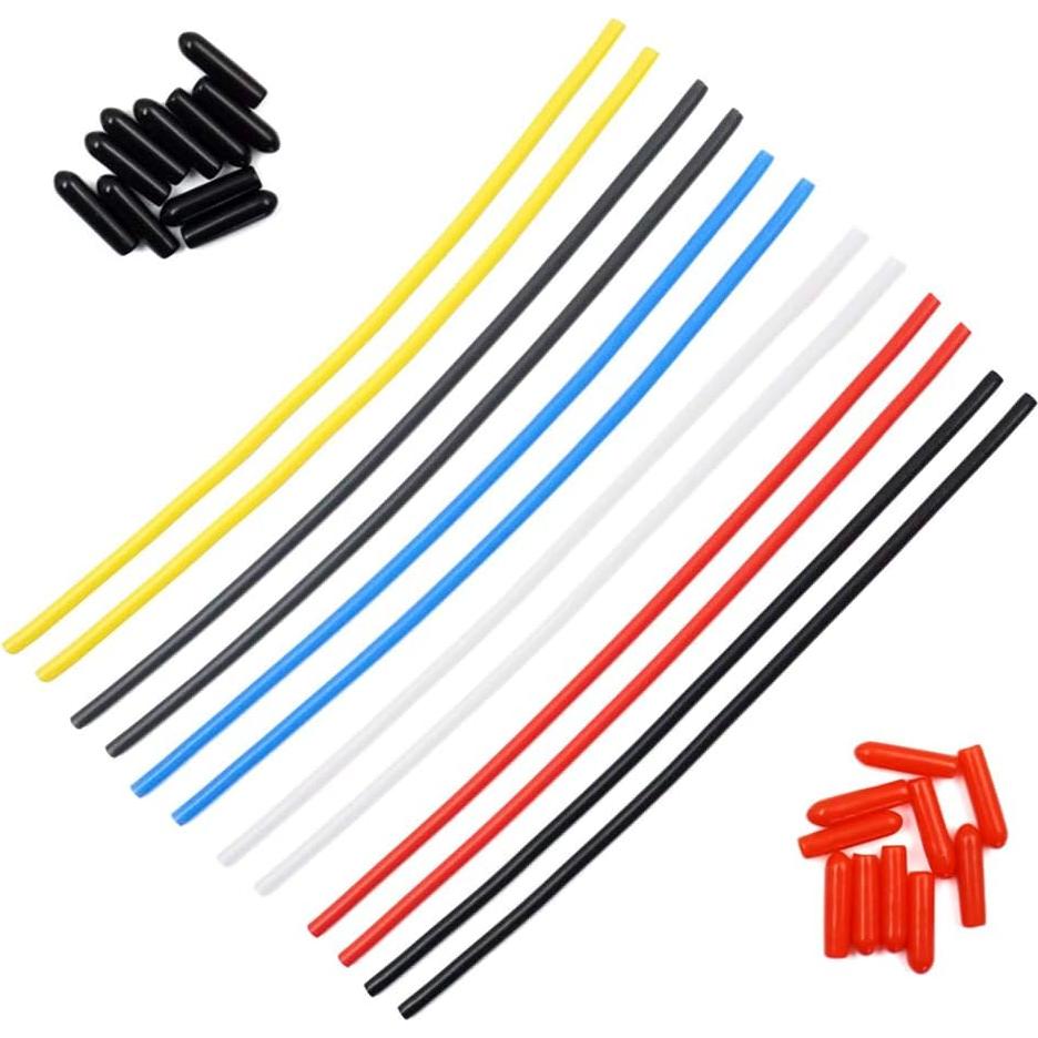 Tubo de protección para antena RC Elechawk 150 mm 12 piezas