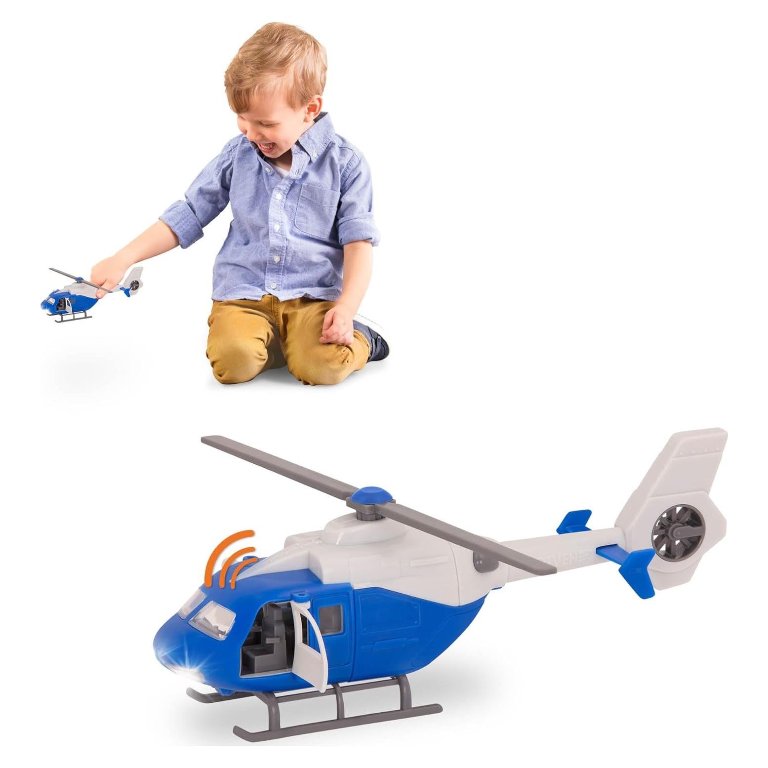 Helicóptero de Juguete Driven 1:24 con Luz y Sonido