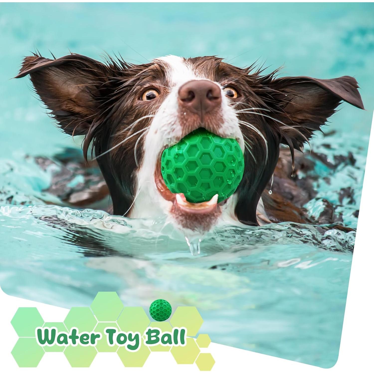 Pelota de Juguete para Perros Grandes ZRIFAQESW Verde Indestructible