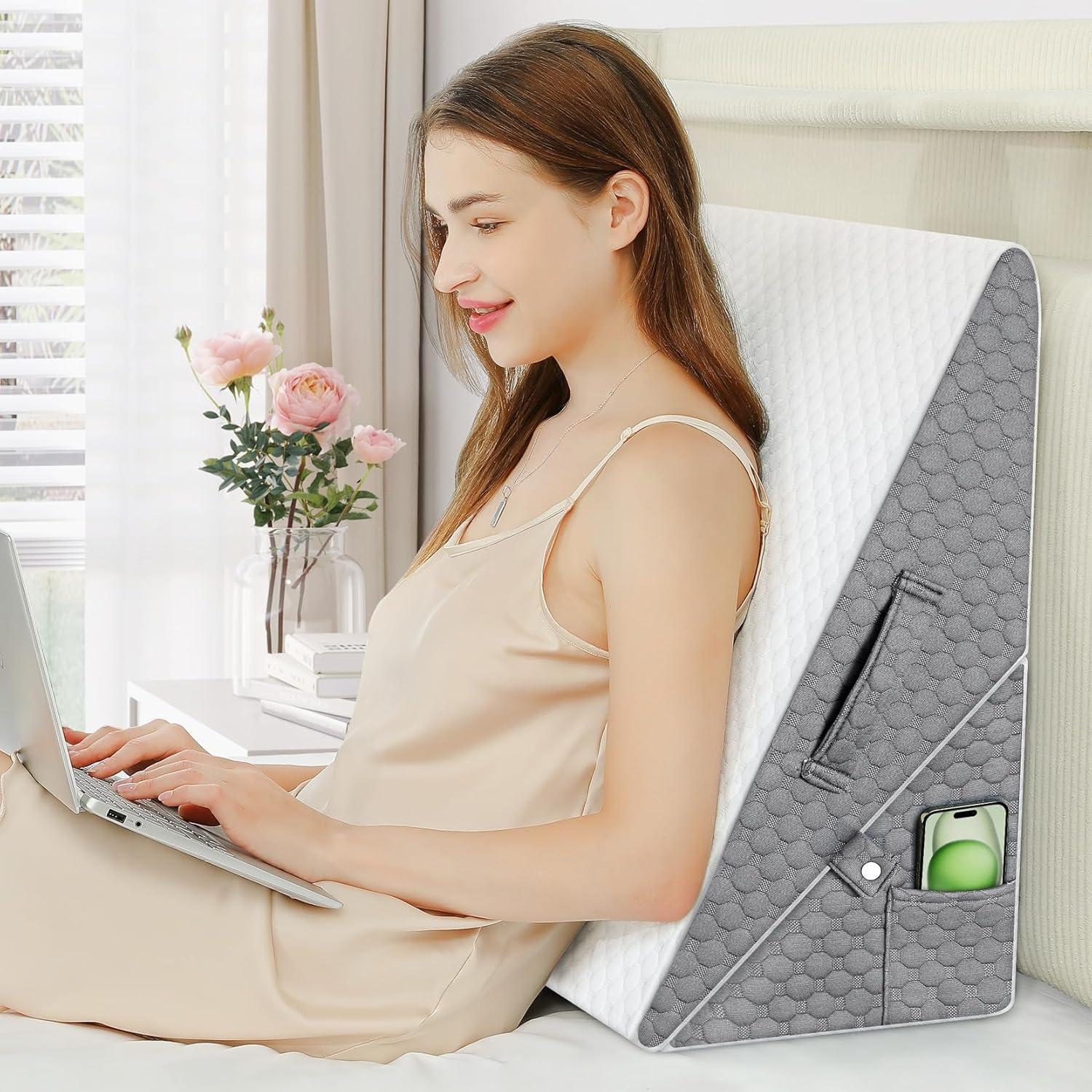 Cojín en Cuña Ajustable Welzona 9" y 12" Espuma Viscoelástica