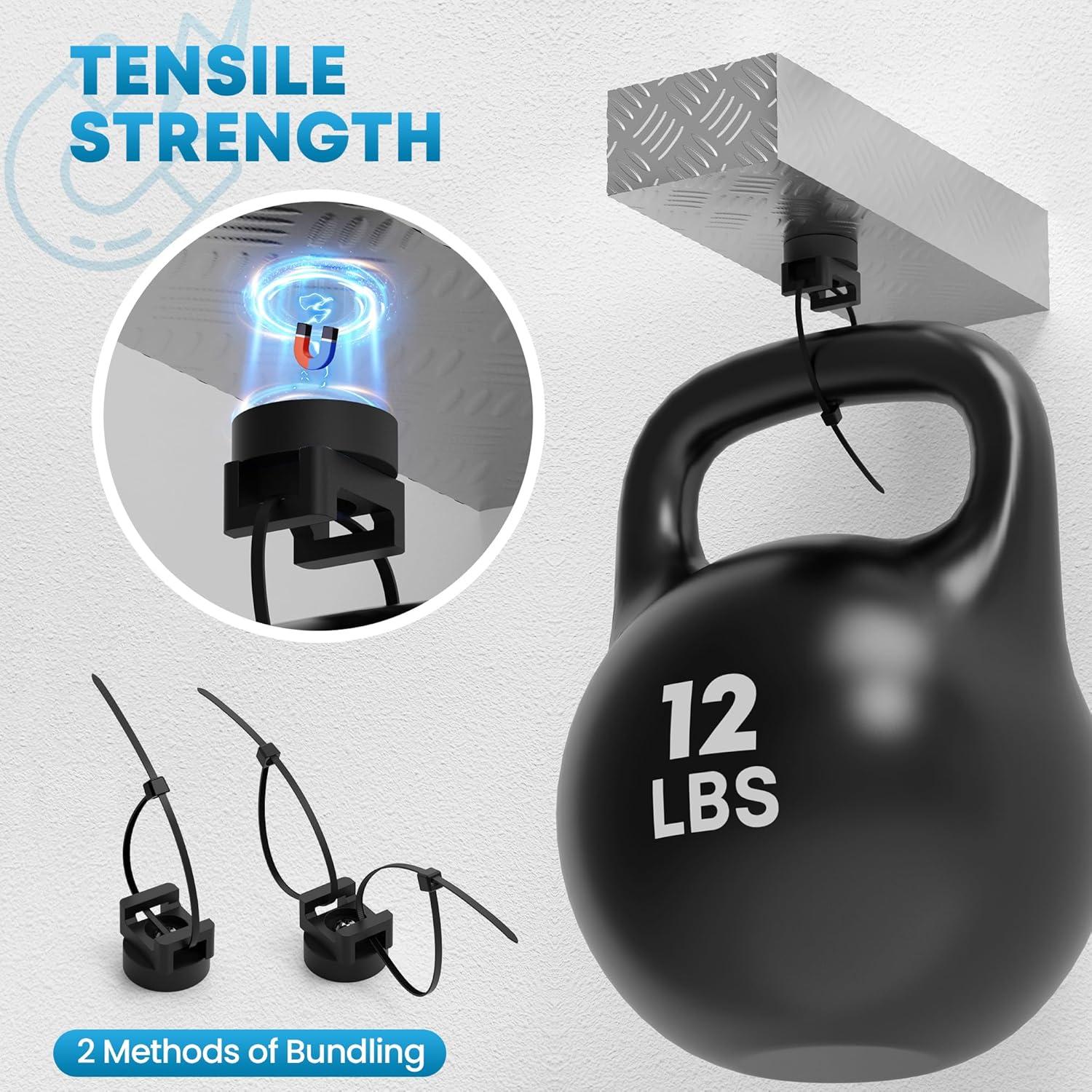 Soporte de Brida Magnética AIYOTAR 10 Pcs Alta Resistencia