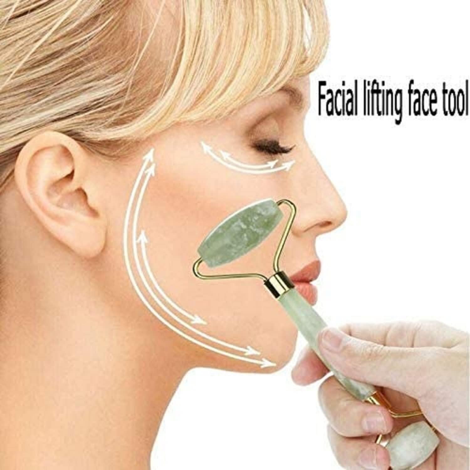 Juego de Masaje Facial Gua Sha Fuvooi 5 en 1 Jade