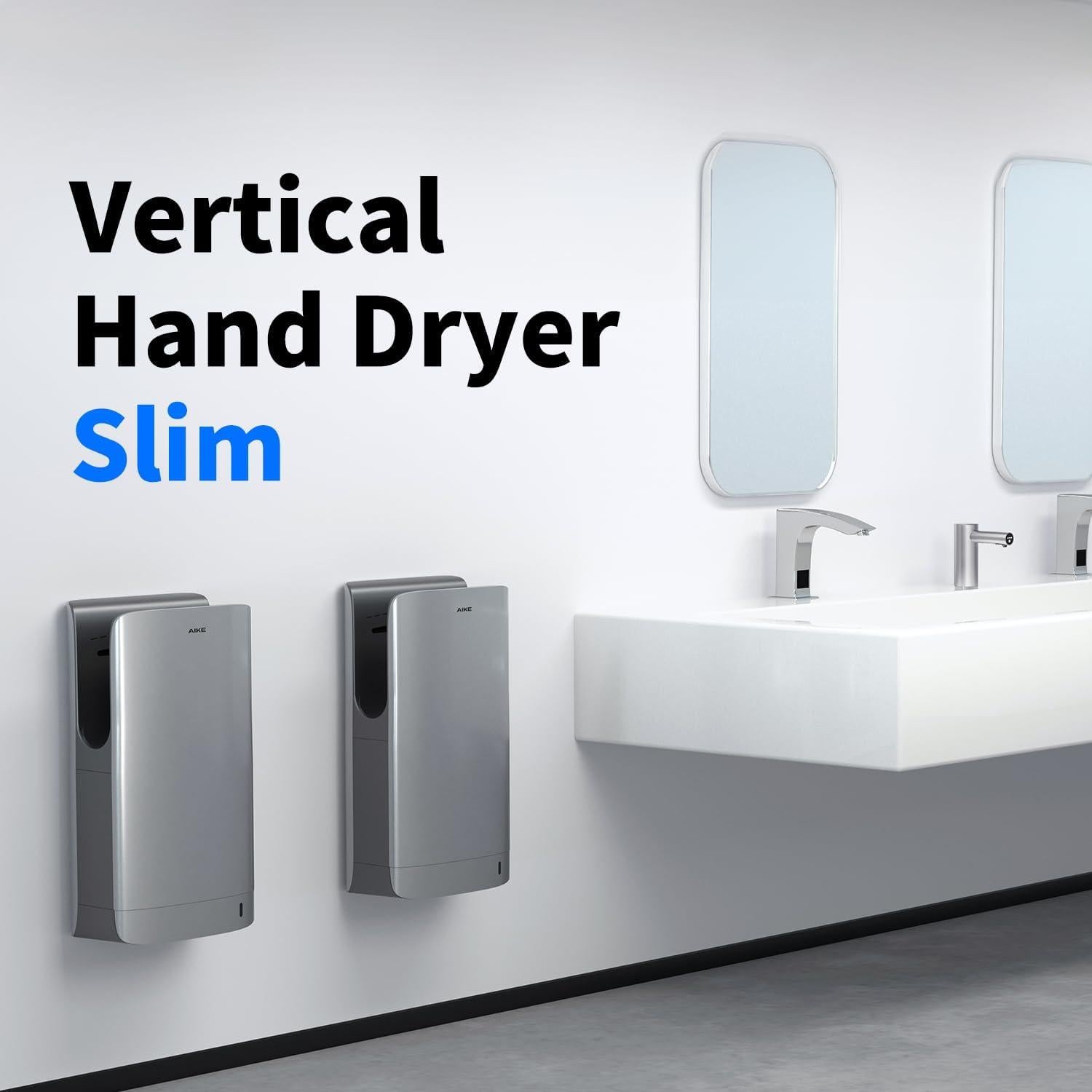 Secador de Mano Vertical AIKE Slim AK2065 con Filtro HEPA