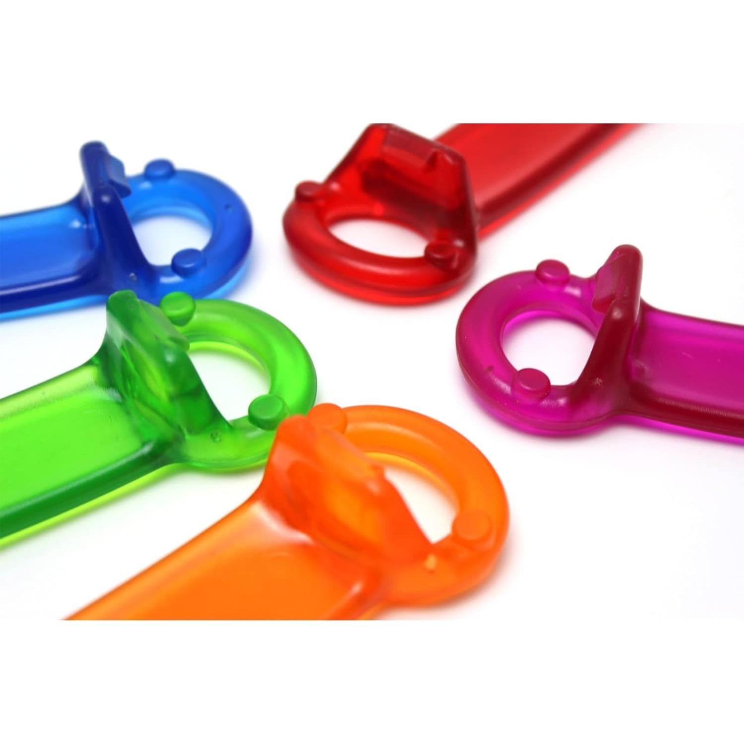 Abridor de Tarros Juimtien Rojo, Ergonomico y Portátil