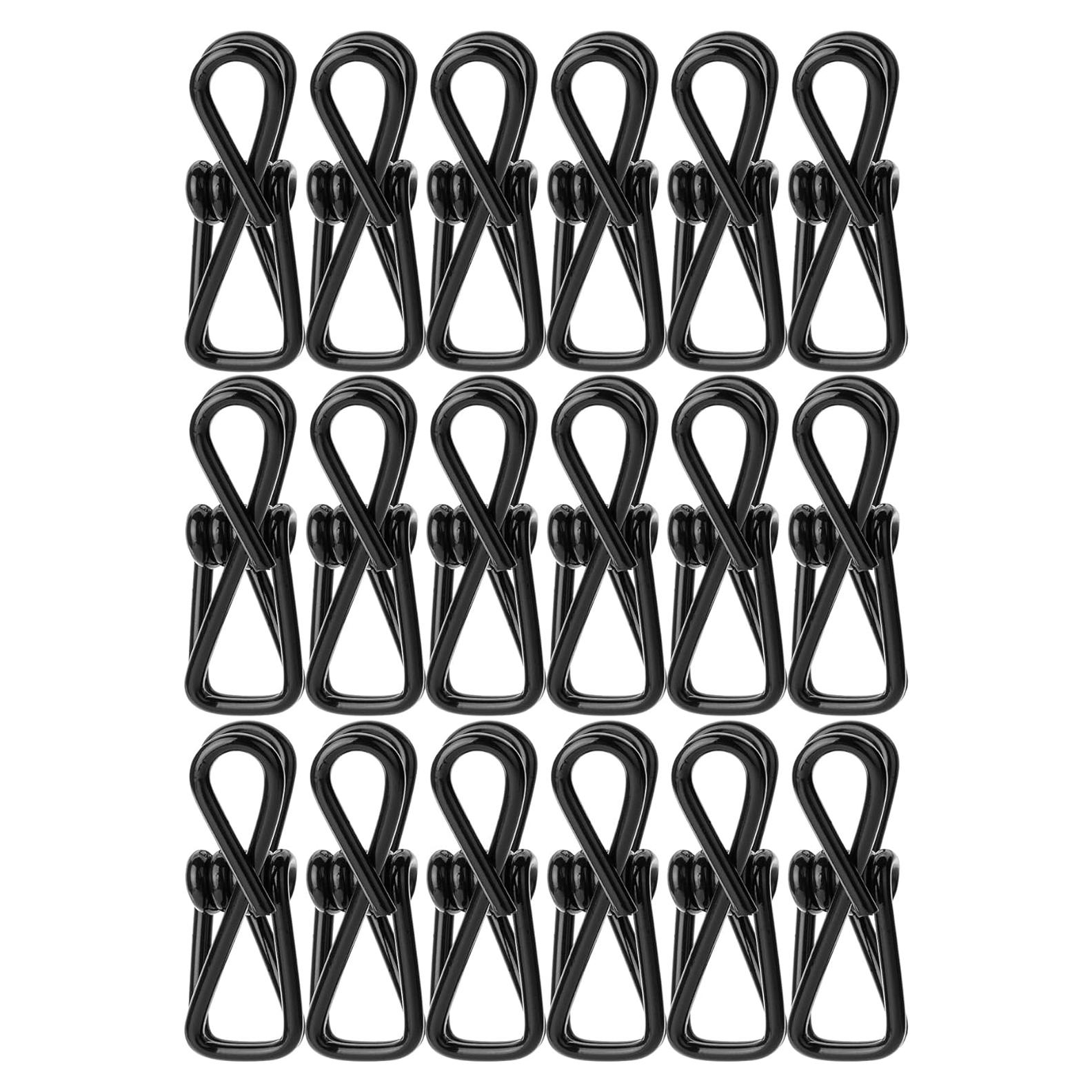 Clips Utilitarios Mr. Pen, 18 Piezas, 5.08 cm, Negro