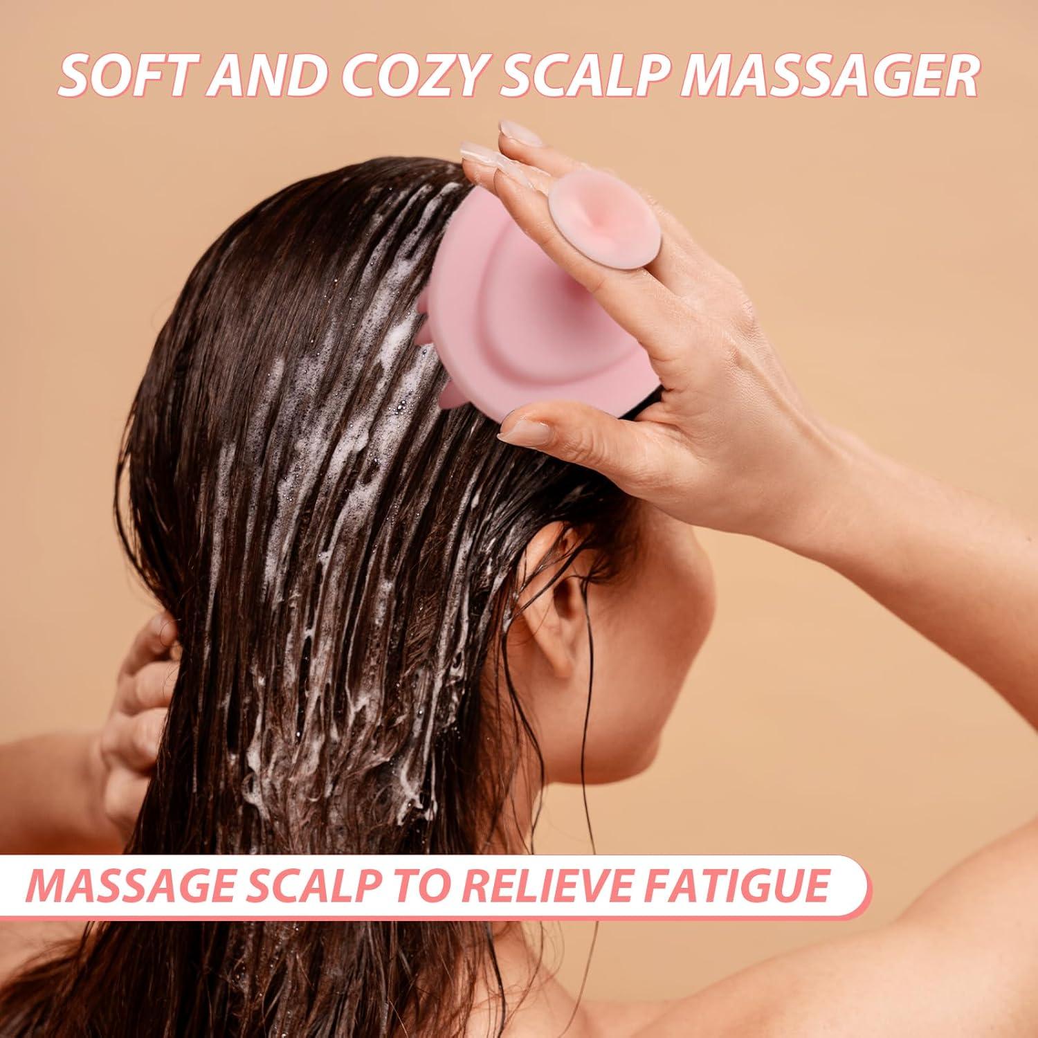 DUAIU Set de Cepillo y Botellas Aplicadoras para Cabello