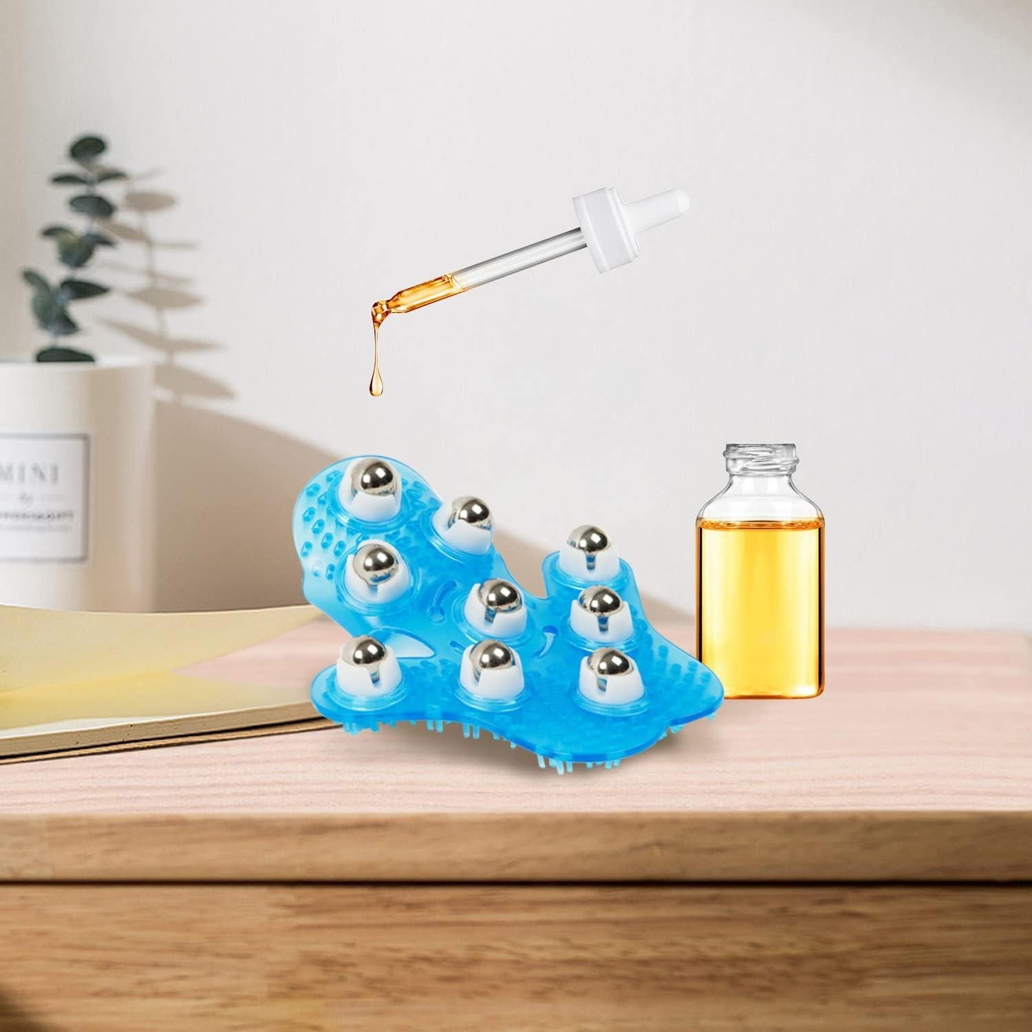 Bola de Masaje Mano Boseen Compacta Alivio Dolor Azul