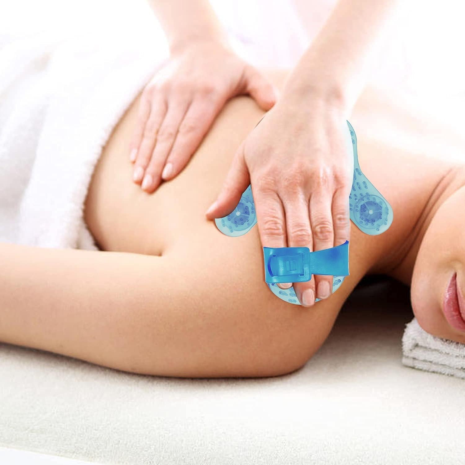 Bola de Masaje Mano Boseen Compacta Alivio Dolor Azul