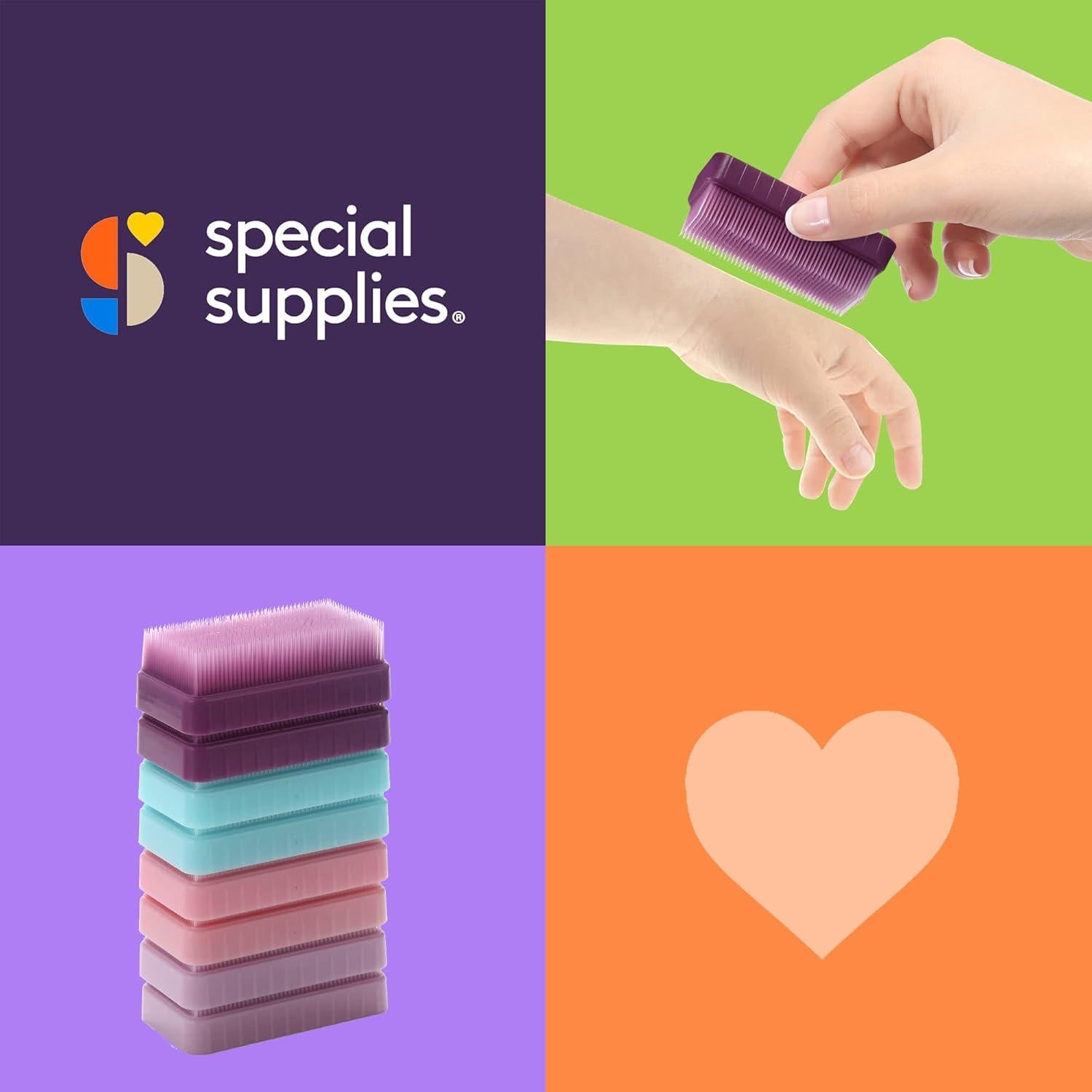 Cepillo Sensorial Suministros Especiales Terapia 8 Unicornios