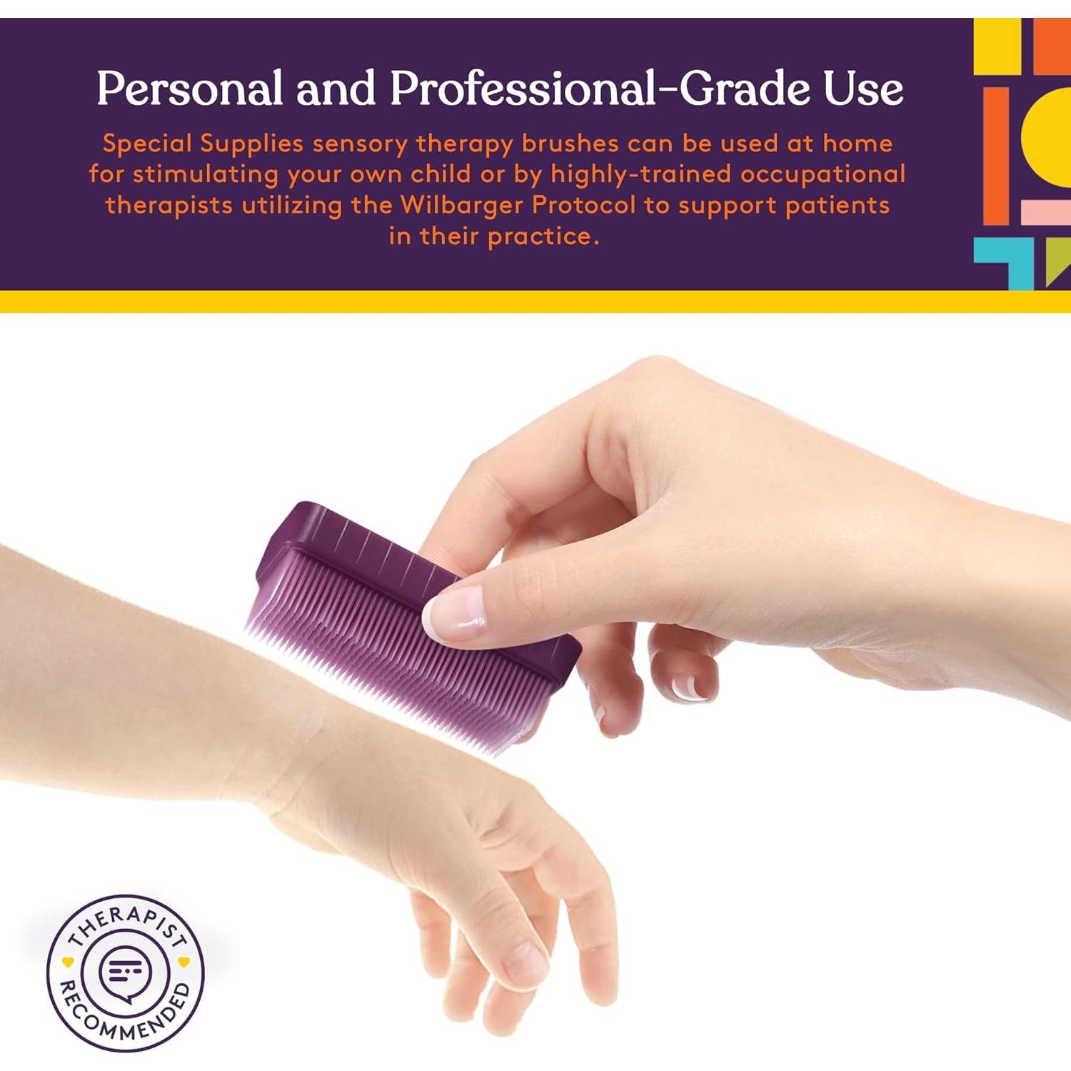 Cepillo Sensorial Suministros Especiales Terapia 8 Unicornios