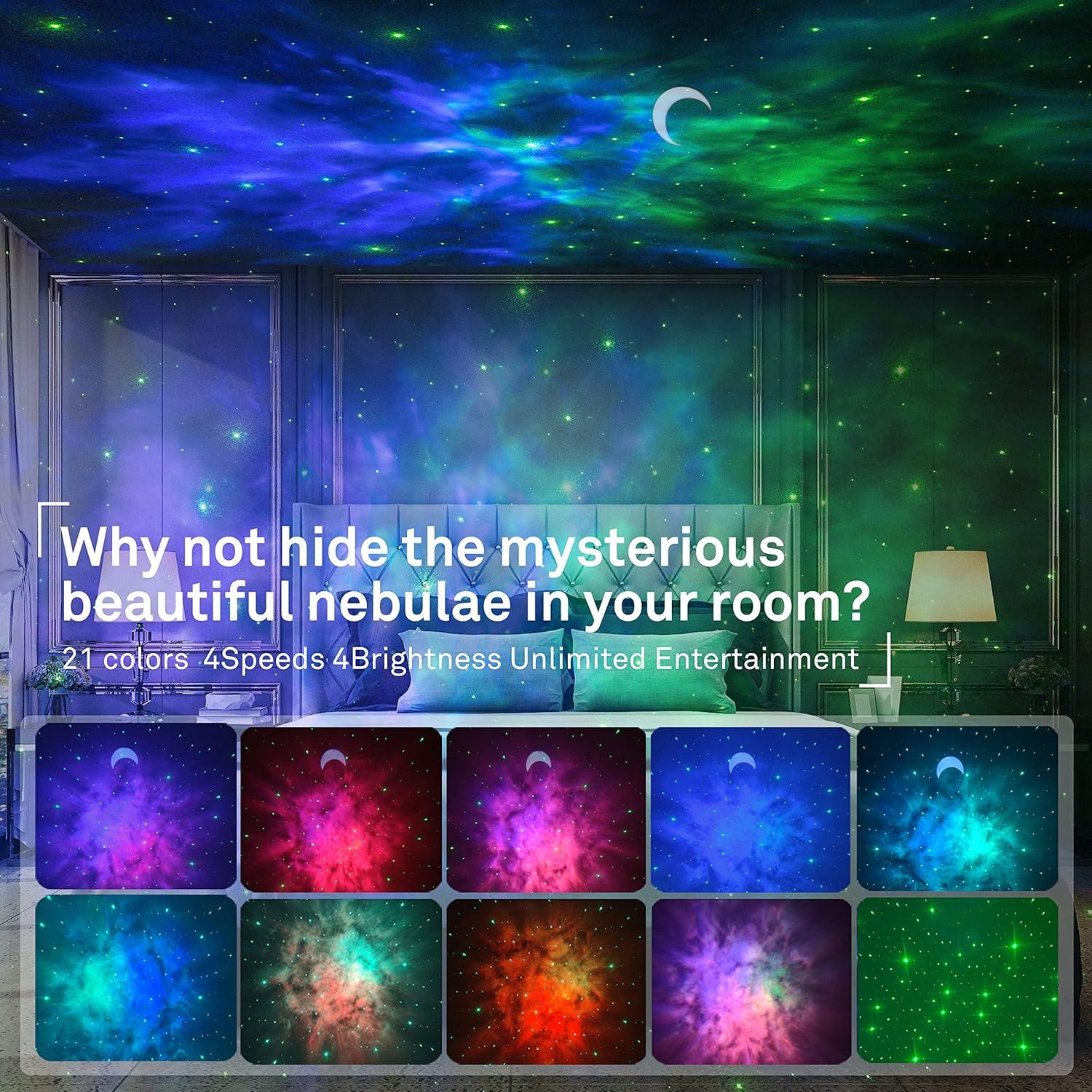 Proyector de Estrellas Itayak HJ-XKD01 con Altavoz Bluetooth