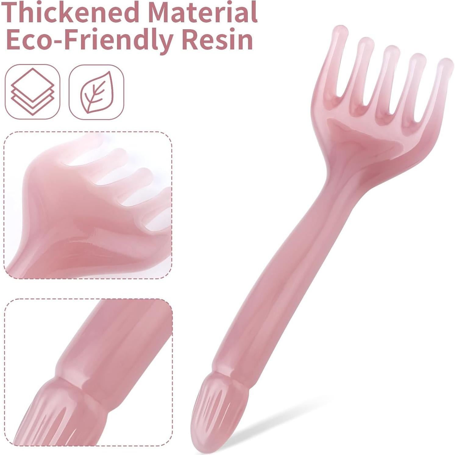 Masajeador de Cabeza WY LIGHTING Rosa Púrpura 5 Garras