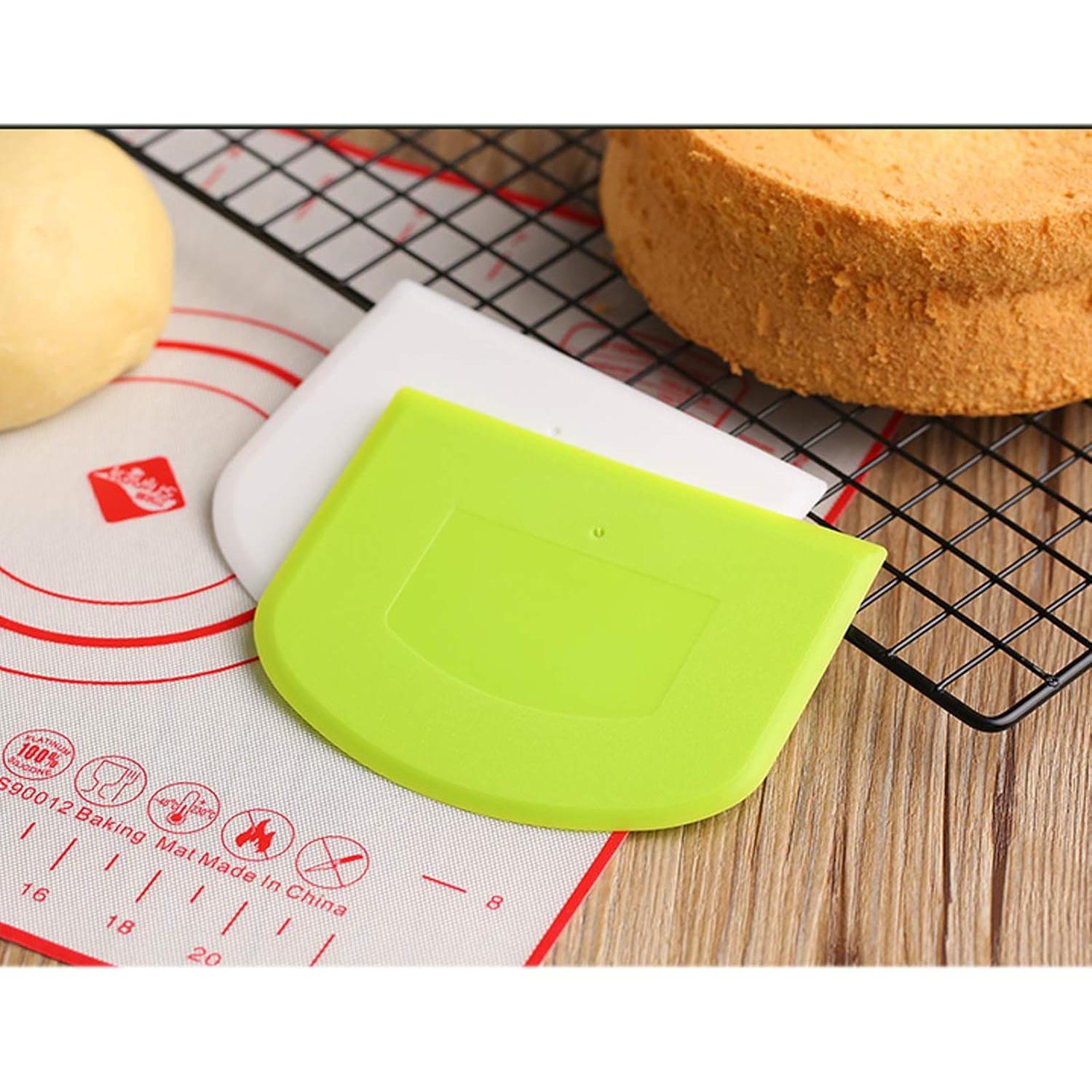 Raspador de Masa WAFJAMF 2 Pcs Grado Alimenticio Flexible