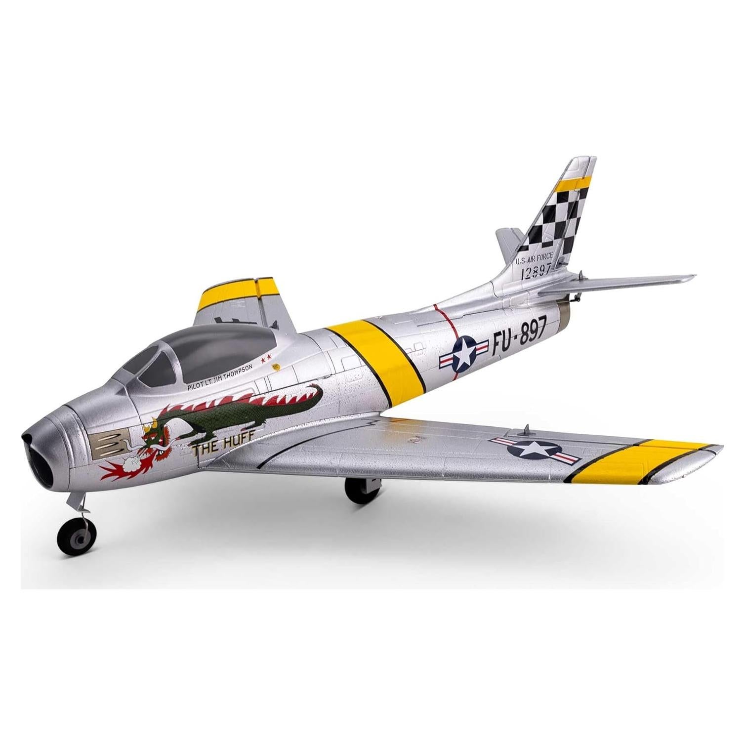 E-flite Avión RC UMX F-86 Sabre 30mm EDF Listo para Volar