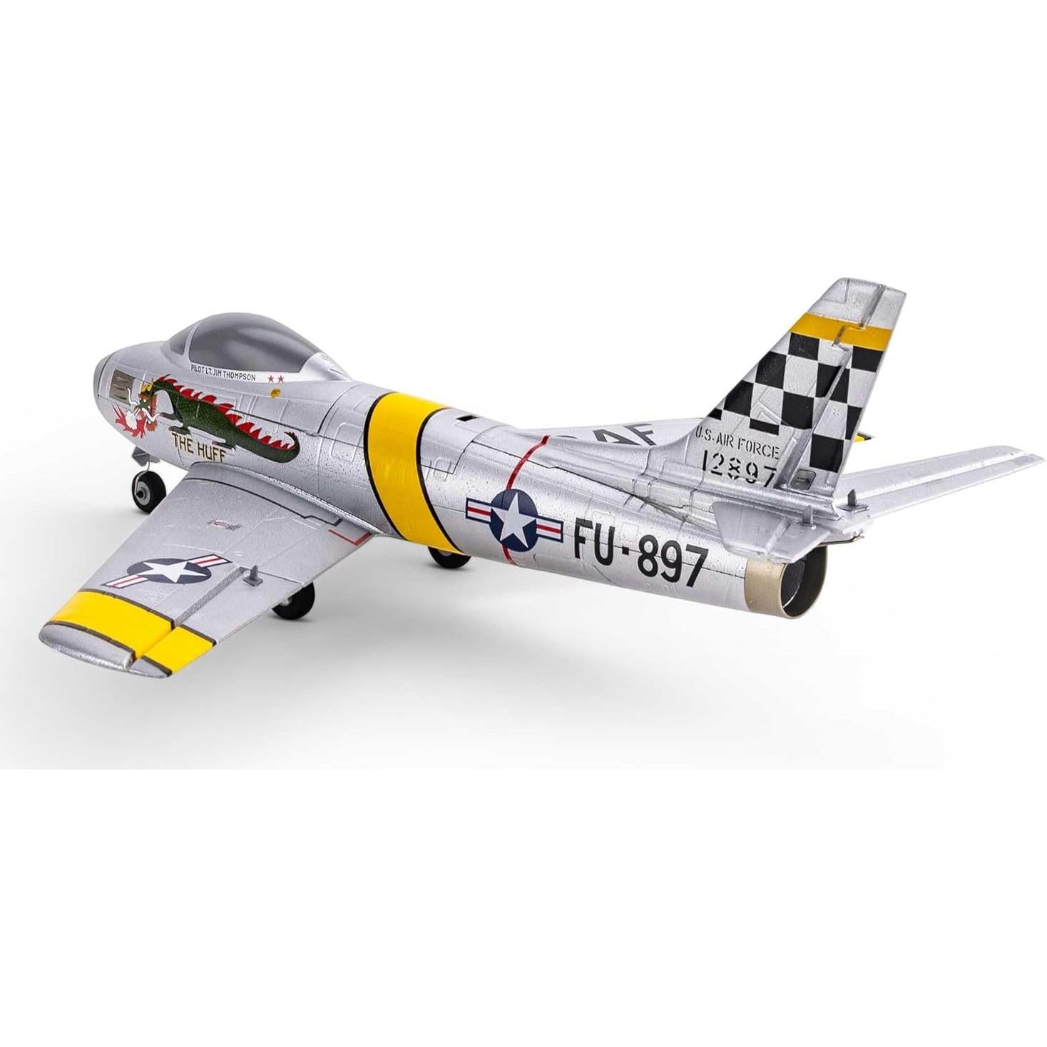 E-flite Avión RC UMX F-86 Sabre 30mm EDF Listo para Volar