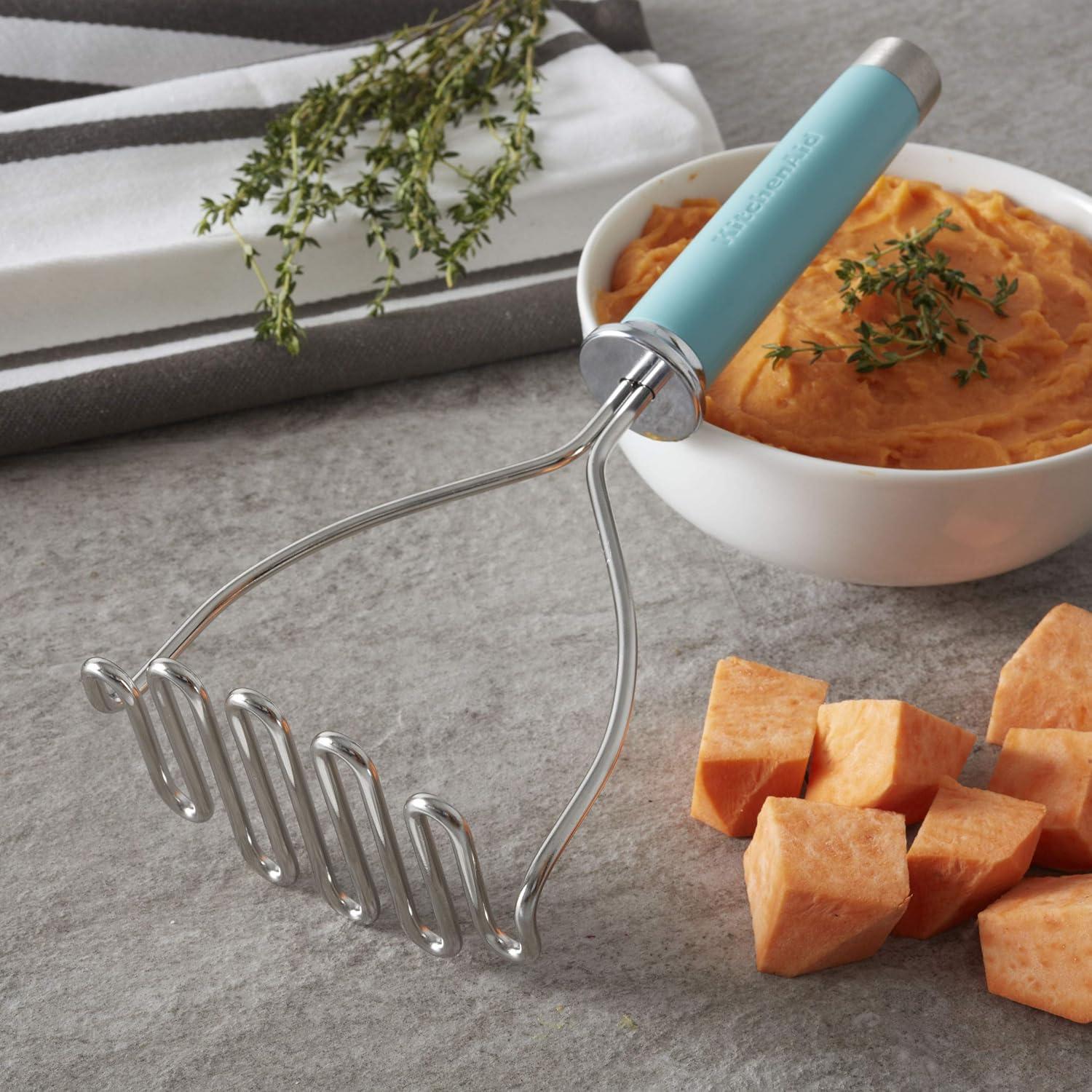 Prensador de Alimentos KitchenAid Acero Inoxidable 26 cm Aqua Sky