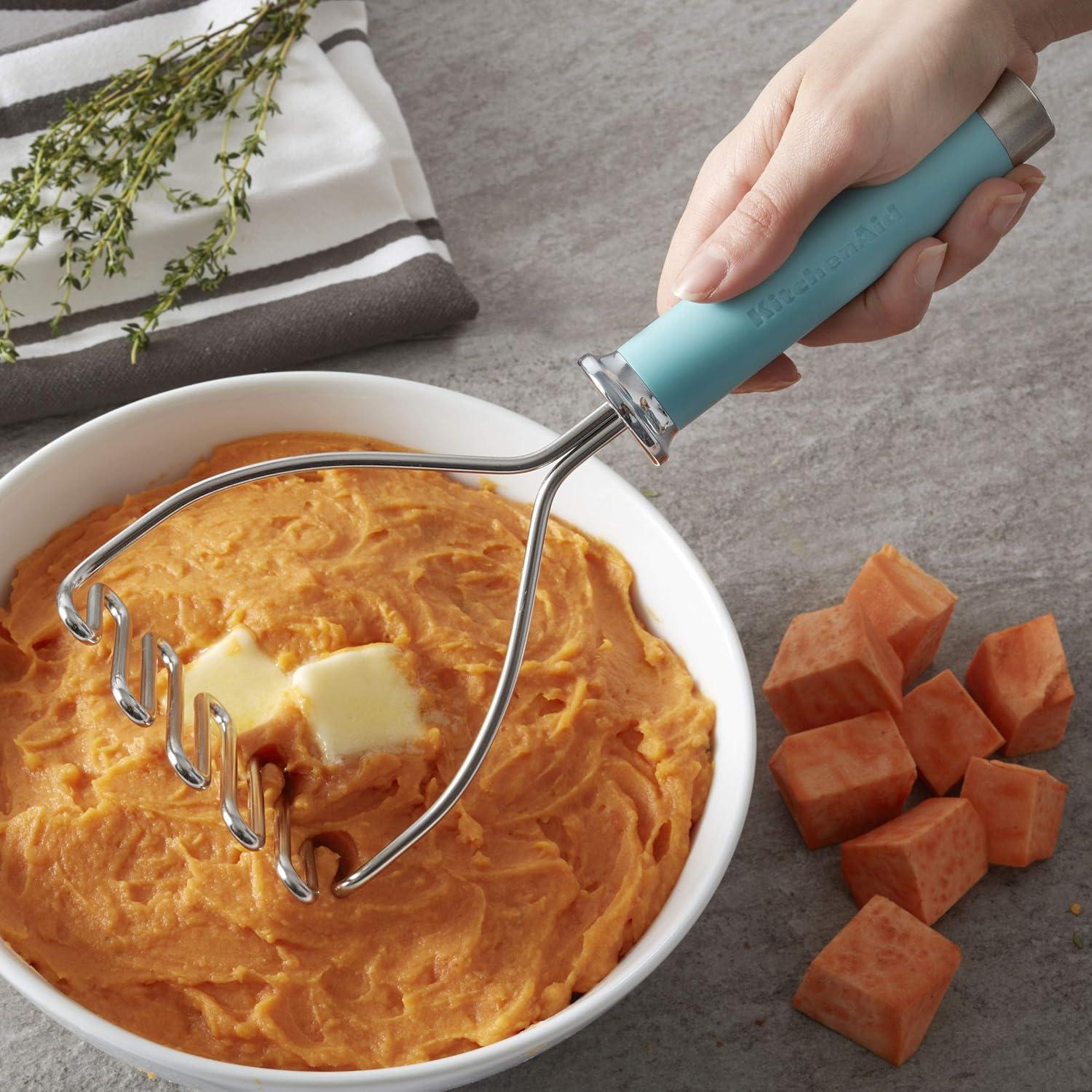 Prensador de Alimentos KitchenAid Acero Inoxidable 26 cm Aqua Sky