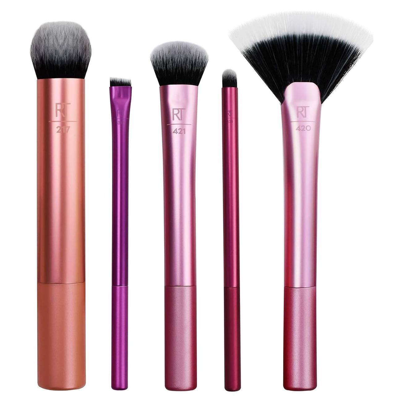 Conjunto de Brochas de Maquillaje Real Techniques 5 Piezas