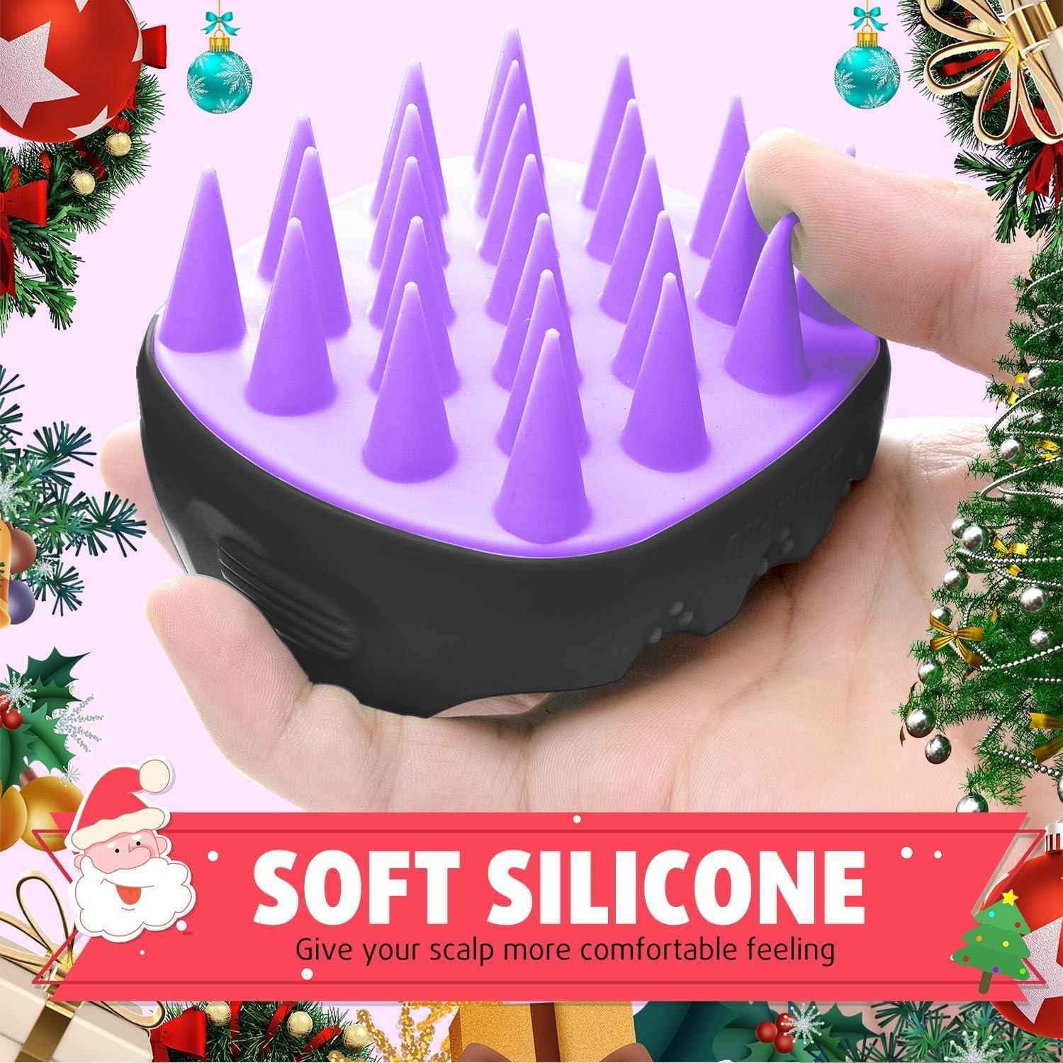 Cepillo Masajeador Cbiumpro 2 Pack Exfoliador Cuero Cabelludo