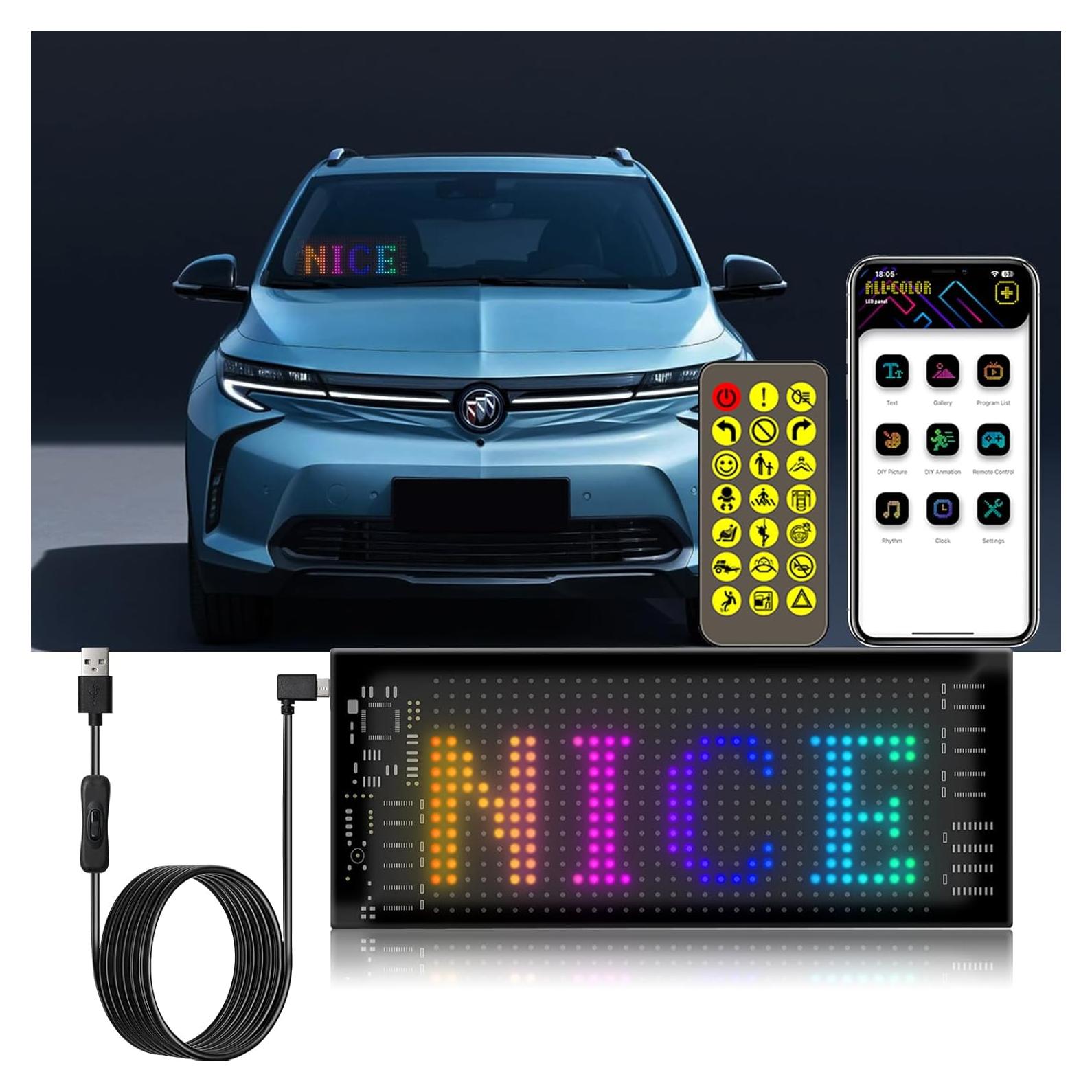 Luz Ojos Demonio LED AMKI 9.14x38.1cm Multicolor Bluetooth