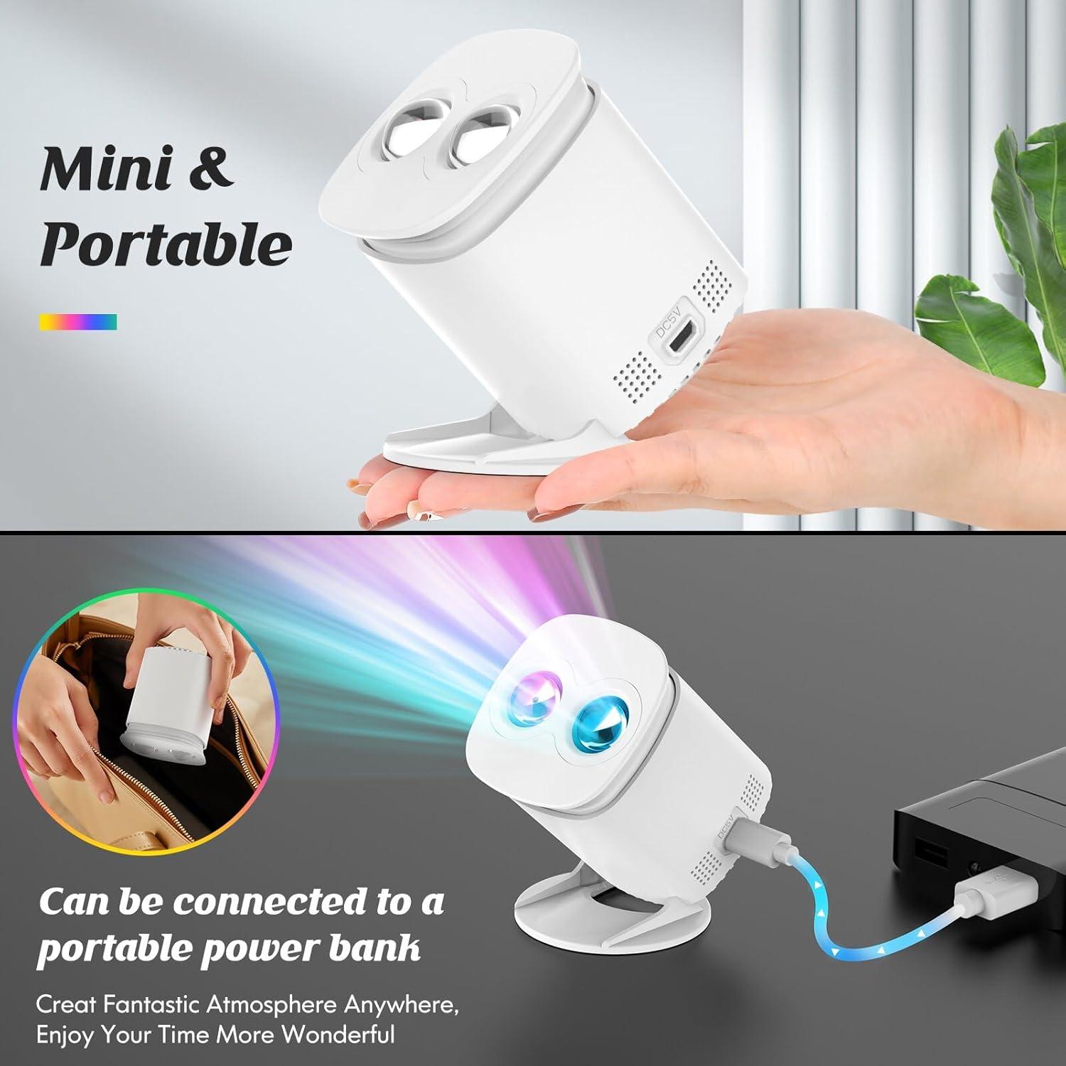 Proyector Galáctico HSP RI LO con Control Remoto y Temporizador