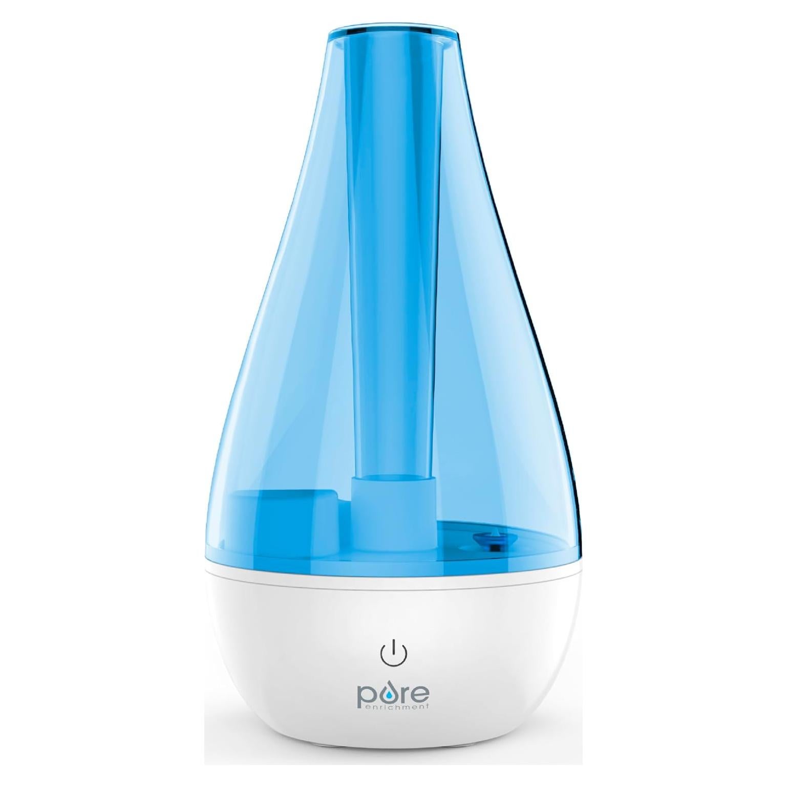 Humidificador Ultrasonico MistAire Studio Pure Enrichment - Compacto, Luz Nocturna, Apagado Automático