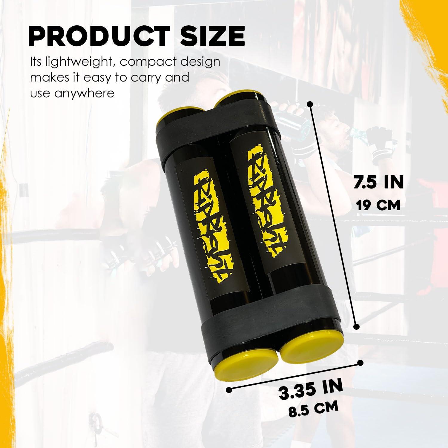 RipStick, Workout Equipment for Joint Rehab, Shoulder and Resistance Training, Muscle Building and Core Workout Equipment with 6 Adjustable Resistance Bands