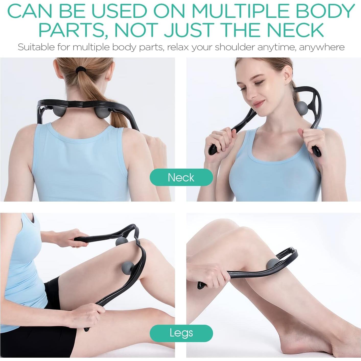 Masajeador de Cuello VOYOR MS110 Shiatsu Doble Presión 292g