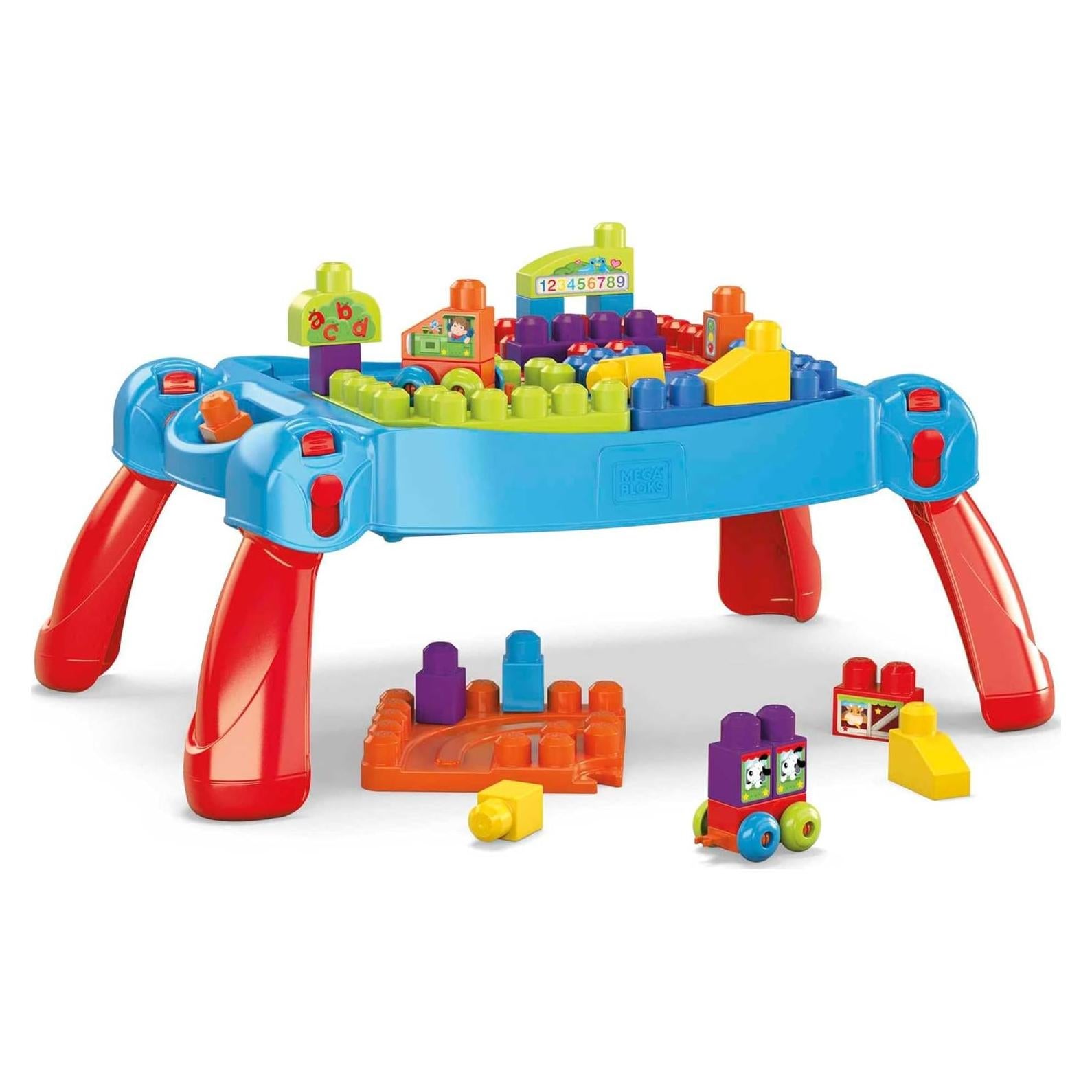 Juego de Bloques Mega Bloks Mesa de Actividad 30 Piezas